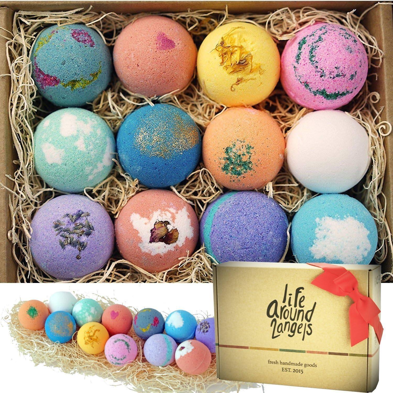 Surprising Versus: USA Made LifeAround2Angels Bath Bombs... Perfect Gift Set!