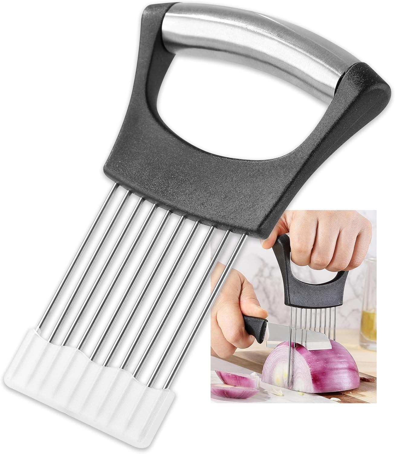 Onion slicer tested versus storage benefit (Black) unmatched