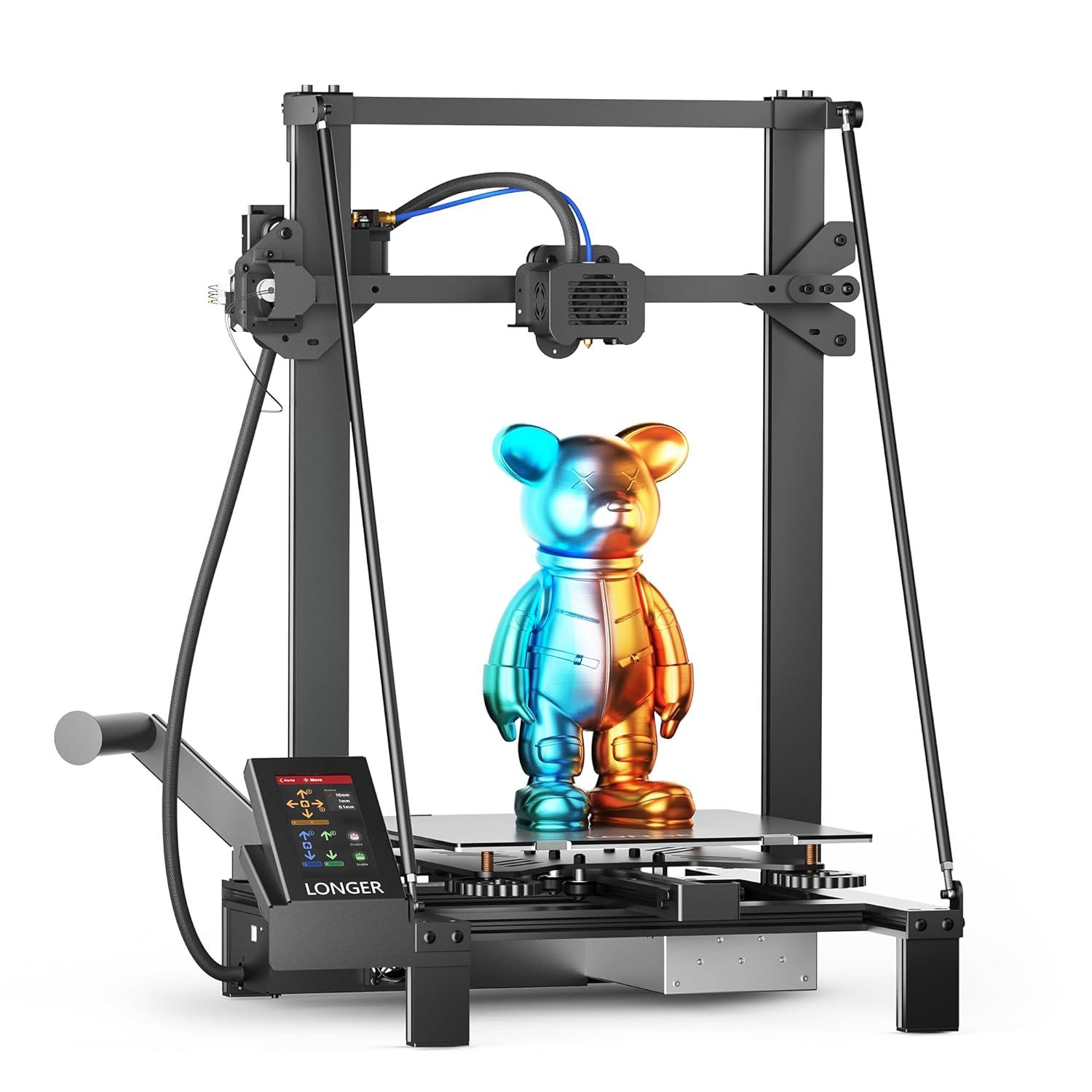 Longer LK5 Pro 3 Showdown: Large Print, Easy Upgrade, Tested for Beginners... Ideal FDM Fun!