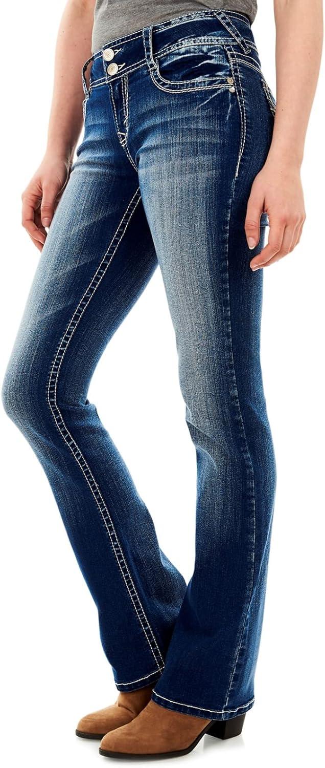 WallFlower Bootcut Jeans Versus Surprising Fit… In Trendy Stretch & Sizes!