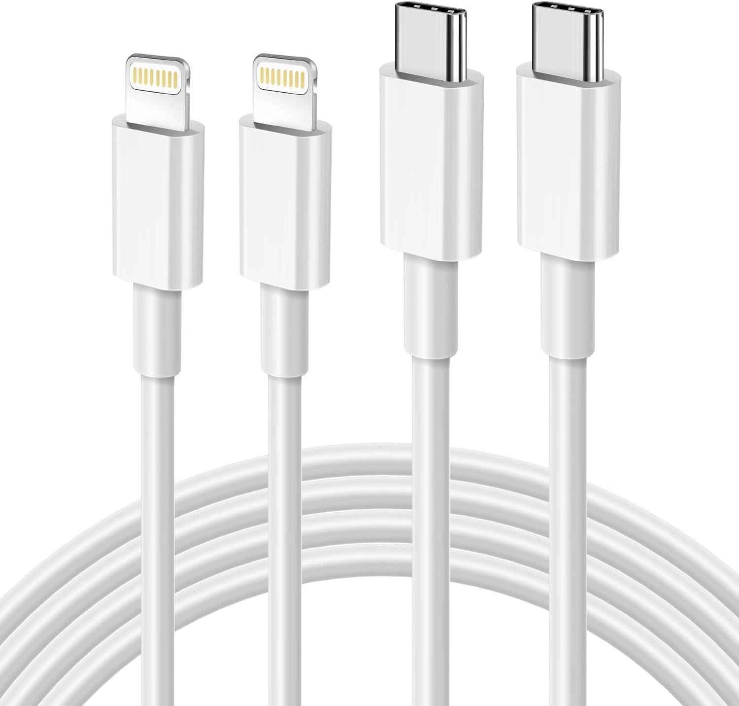 Versus Insight: USB C to Lightning Fast Charging... Tested for iPhone 14 SE (MFi Certified Pack)