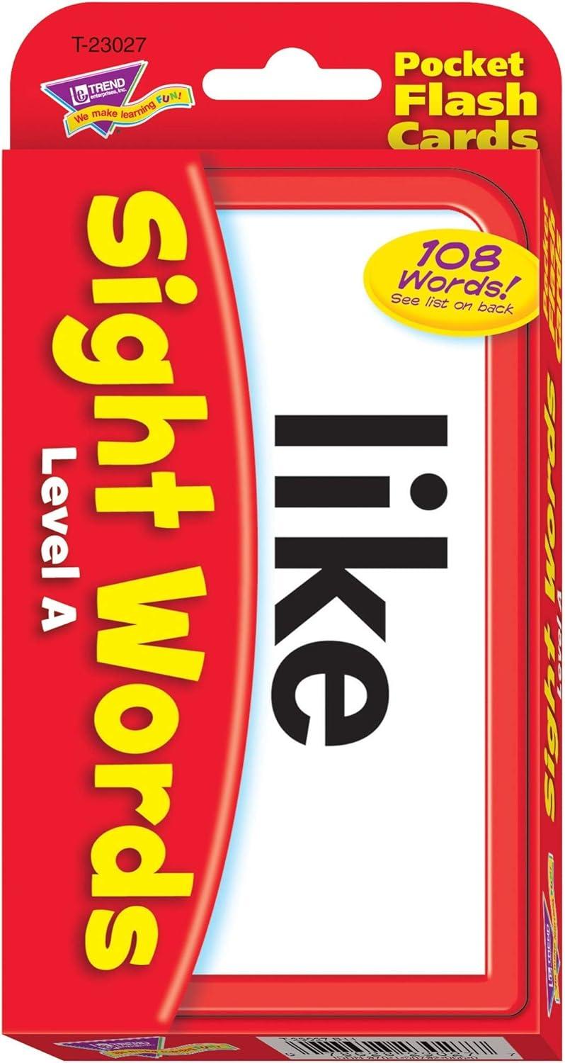 Sight Word Cards: Tested Versus Trays... Best for Ages 4 Up