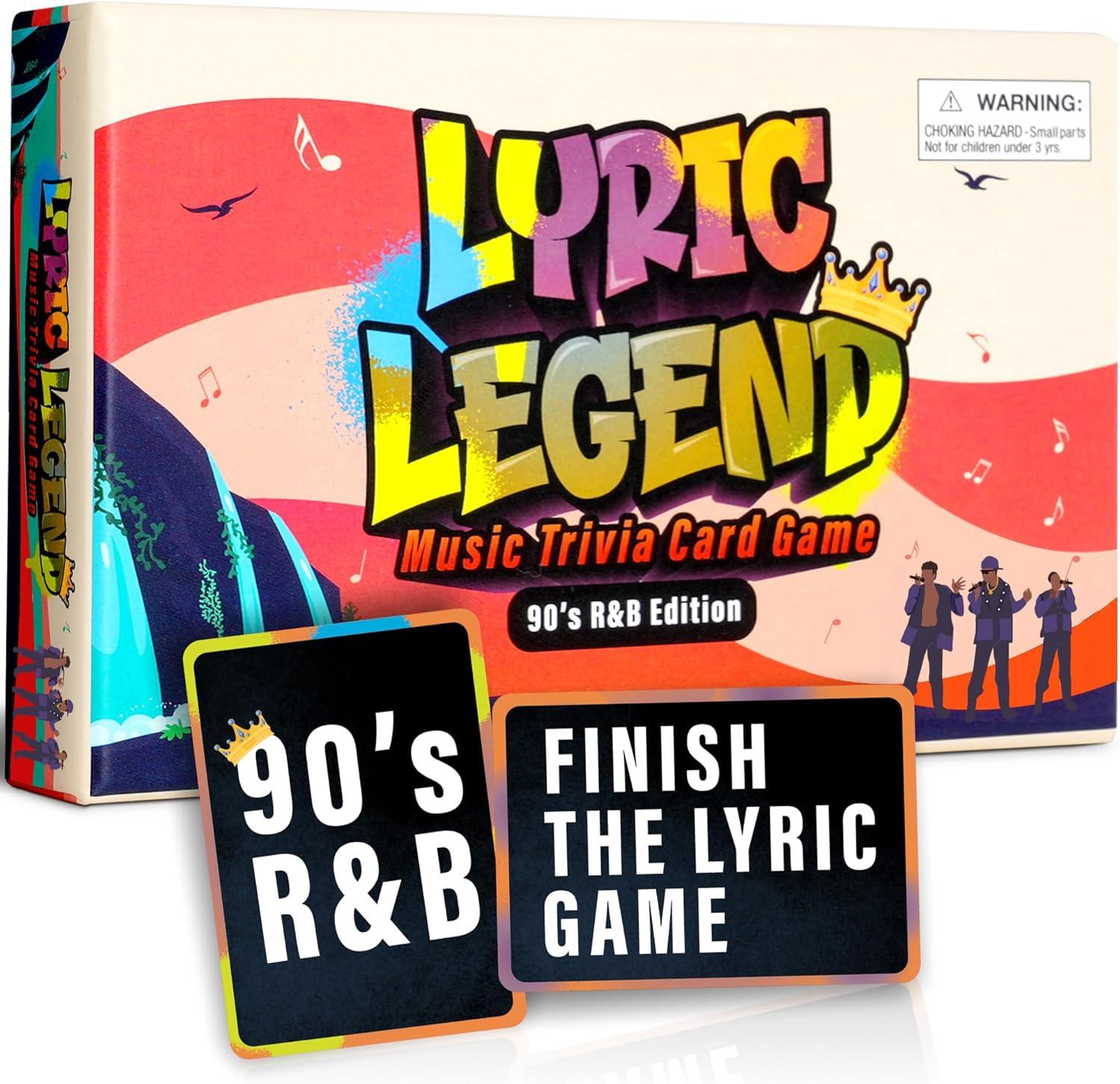 Lyric Game Showdown: Tested 90's R&B Quiz, Songs & More... Perfect Gift!