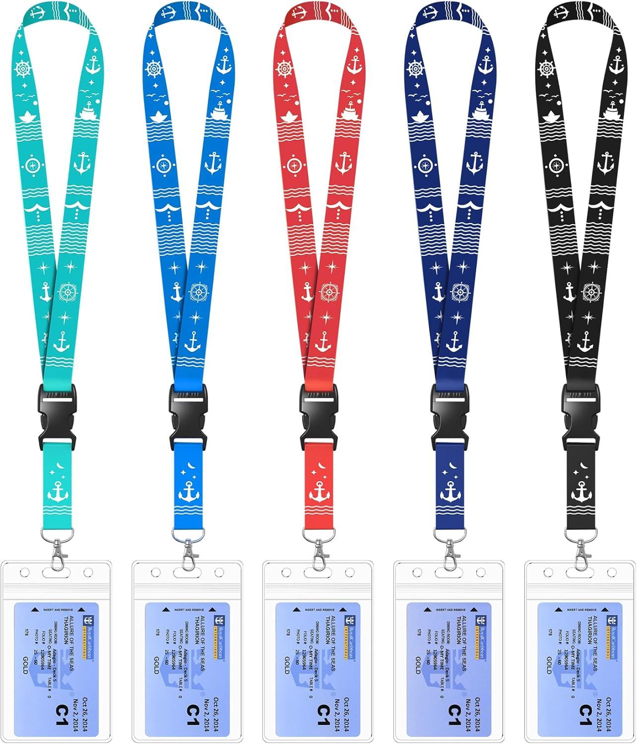 Surprising Cruise Card Swim Test: 5-Pack Lanyard Sets For Carnival, NCL 2025… Ready To Compare!