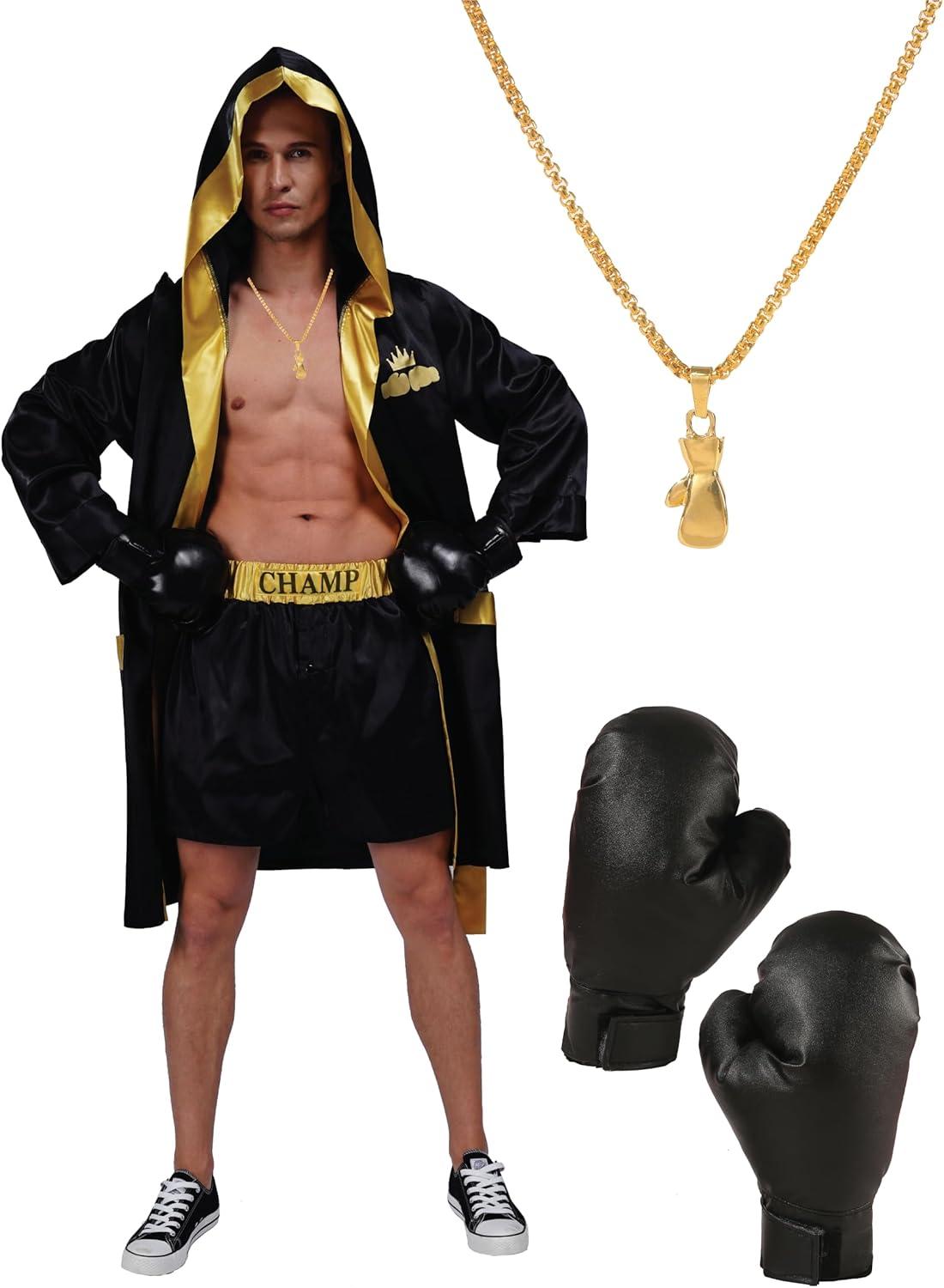 Boxing Champion Set analyzed: tested robe, necklace… versus modern gear choice?