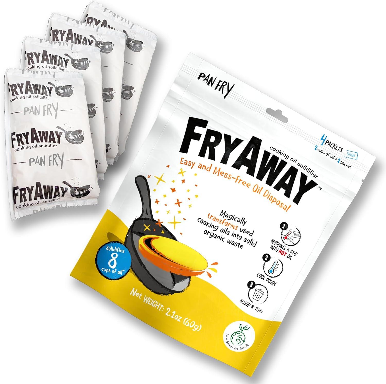 FryAway Showdown: Solidified Oil, Easy Cleanup Tested Versus Mess