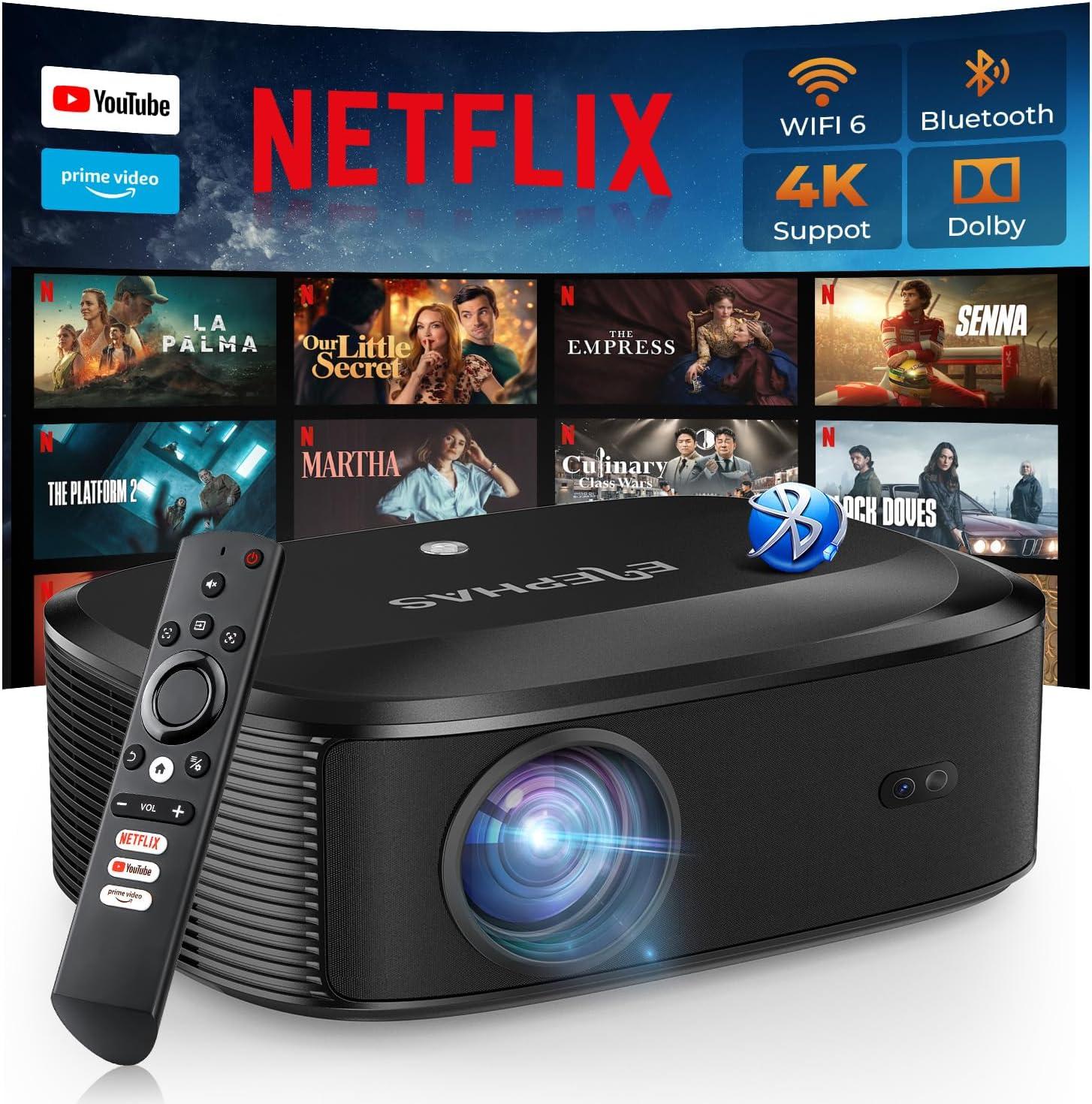 4K WiFi Projector Tested Versus ELEPHAS: Outdoor, Netflix, Bluetooth Showdown!