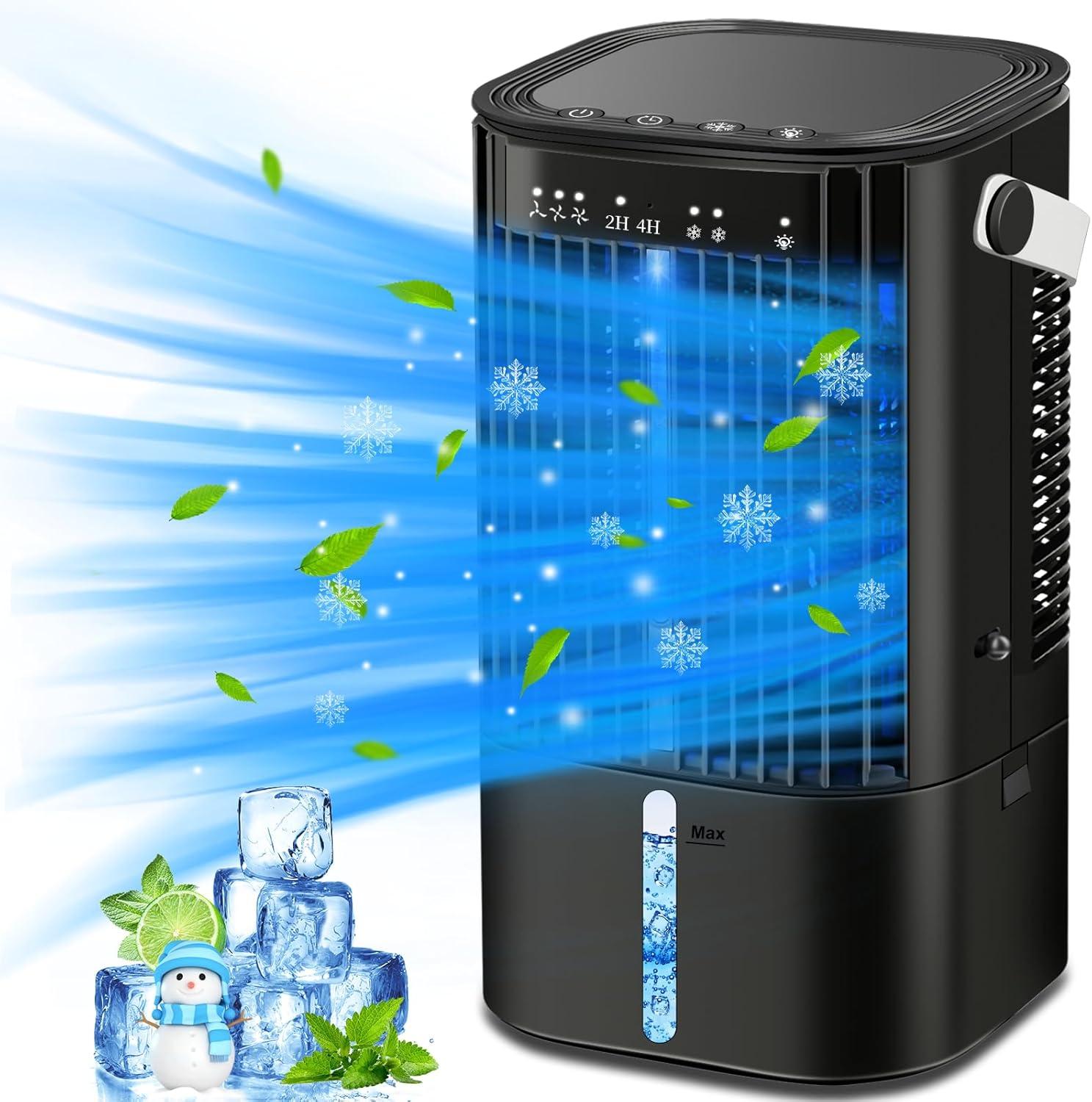Portable AC Showdown: Surprising Cooling Power vs. Misty Comfort… Black Edition-tested