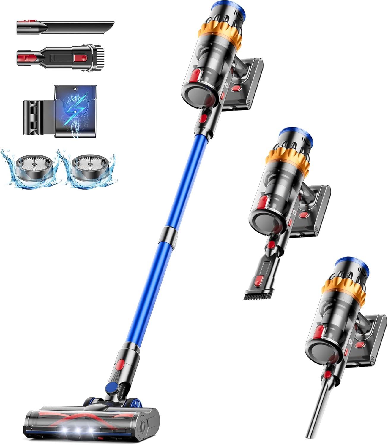 Surprising Showdown: NADALY vs. Standard $500 Vacuums... Up to 65Mins Run-Tim