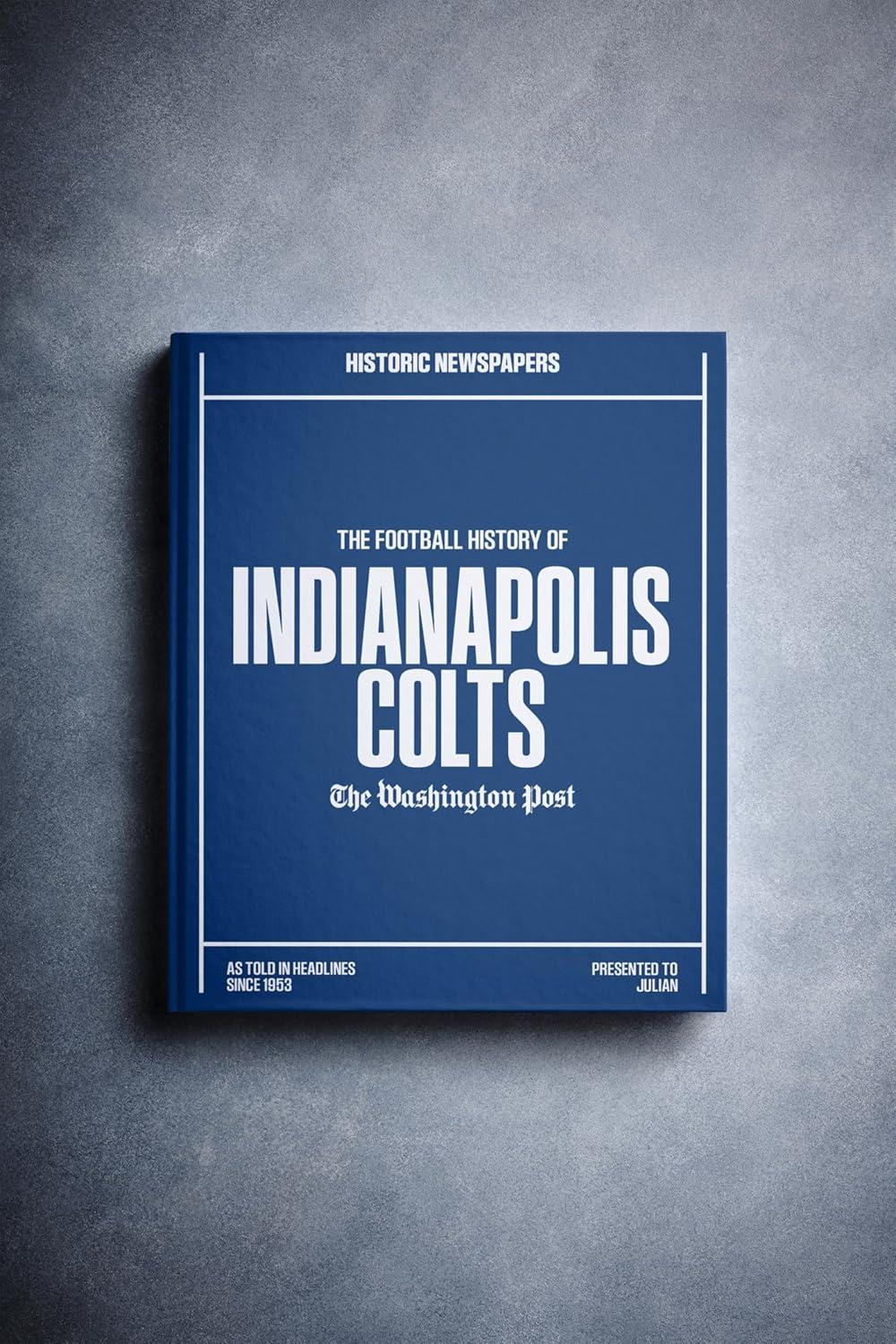 Personalized Football History Book: Compared..Sports Fan Gift Shocking Insight