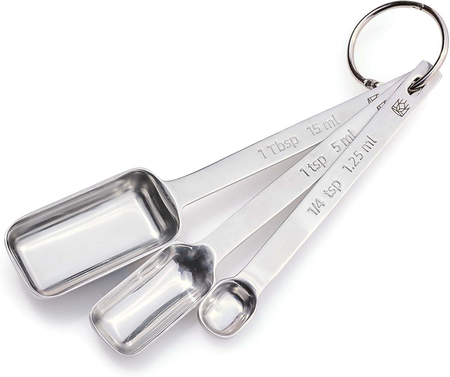 Arthur's Stainless Steel Spoons: Versus, Tested, Perfect Cooking (3-Piece Set)