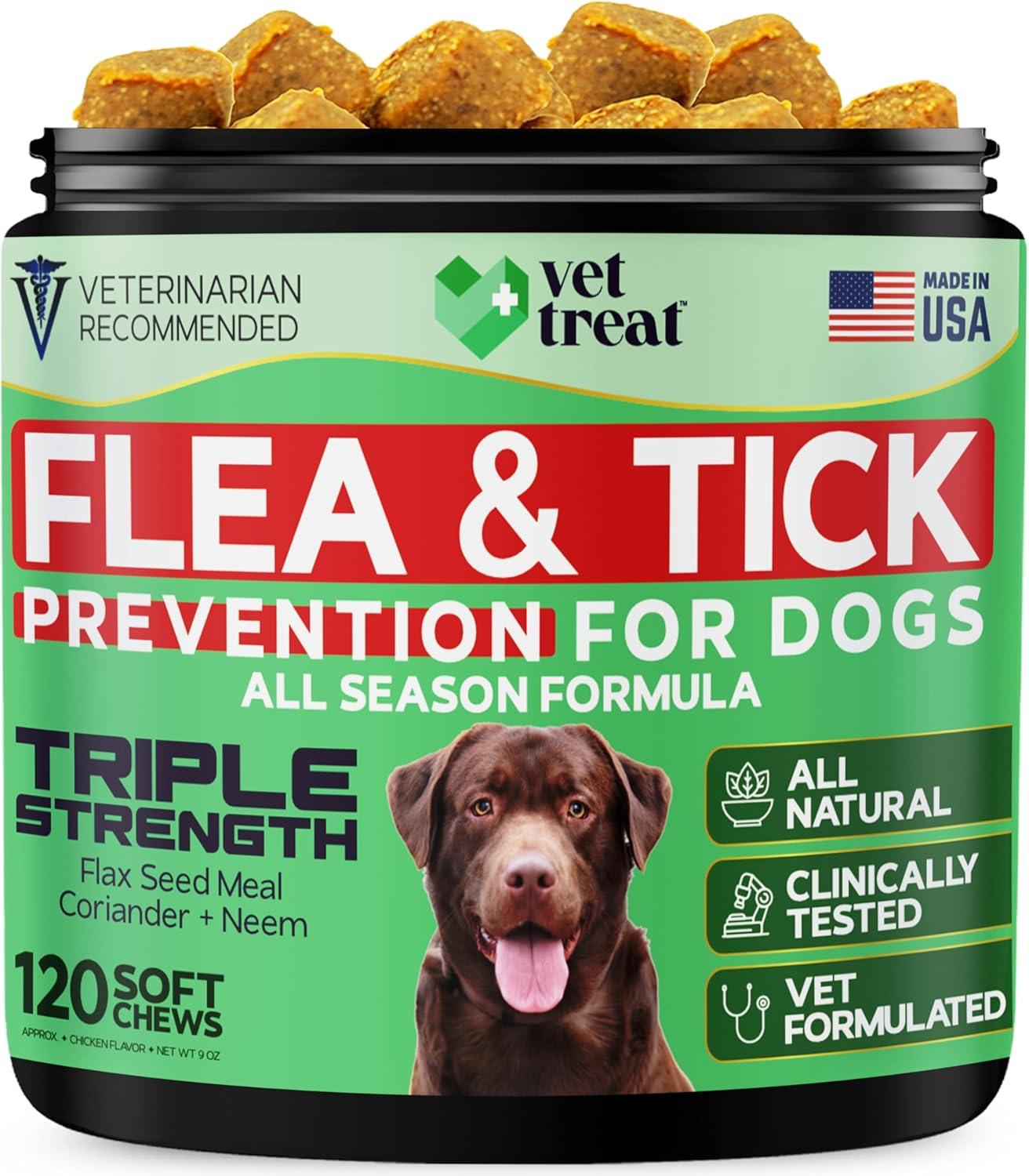 Natural Flea Chew Solution... Vet Recommended - USA-Made, Versus_pesky Pests - Surprising Insights in Season