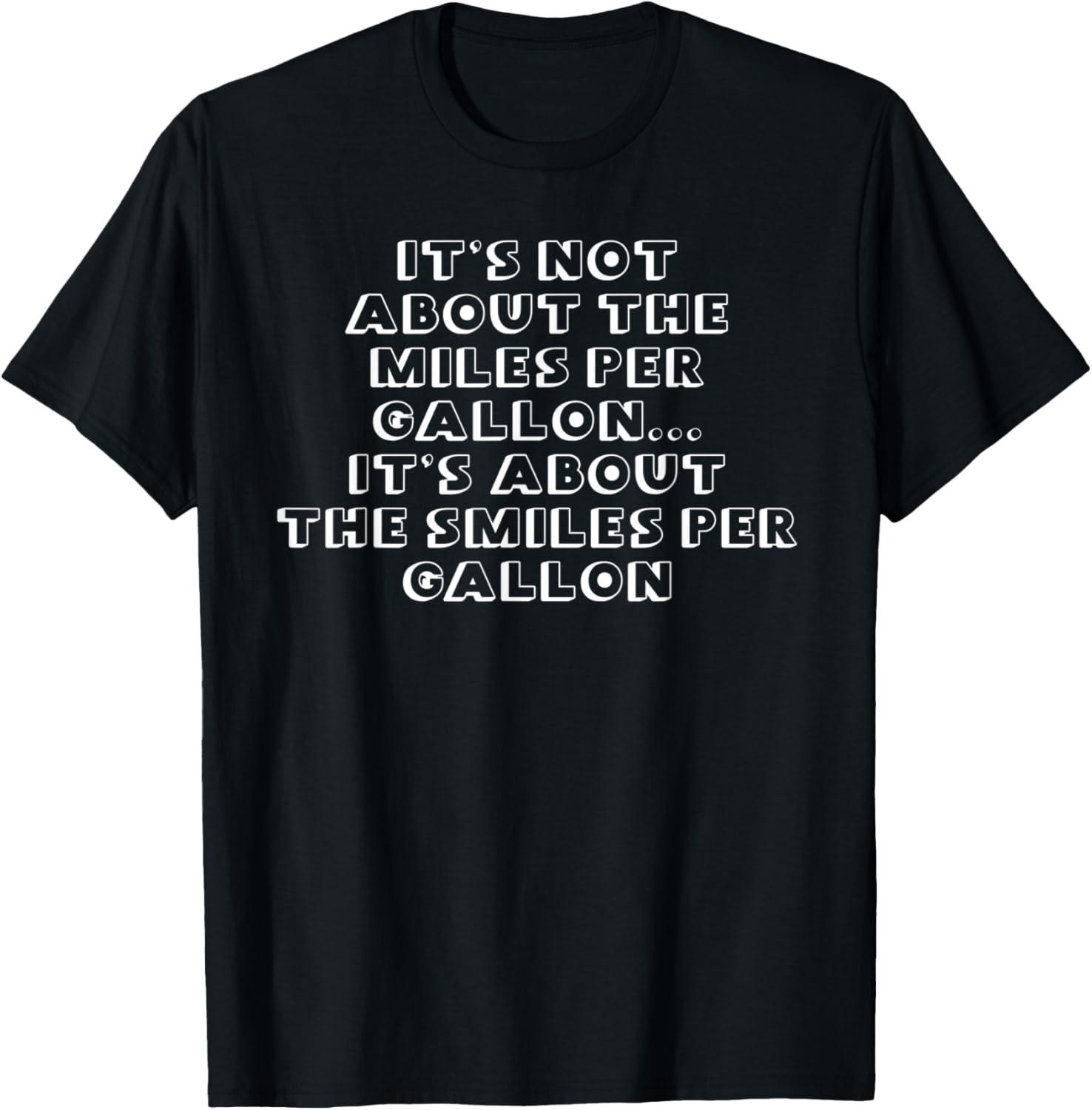Funny Car Race T-Shirt: Surprising Grip vs Gas Mileage... More Than Efficiency Meets The Eye