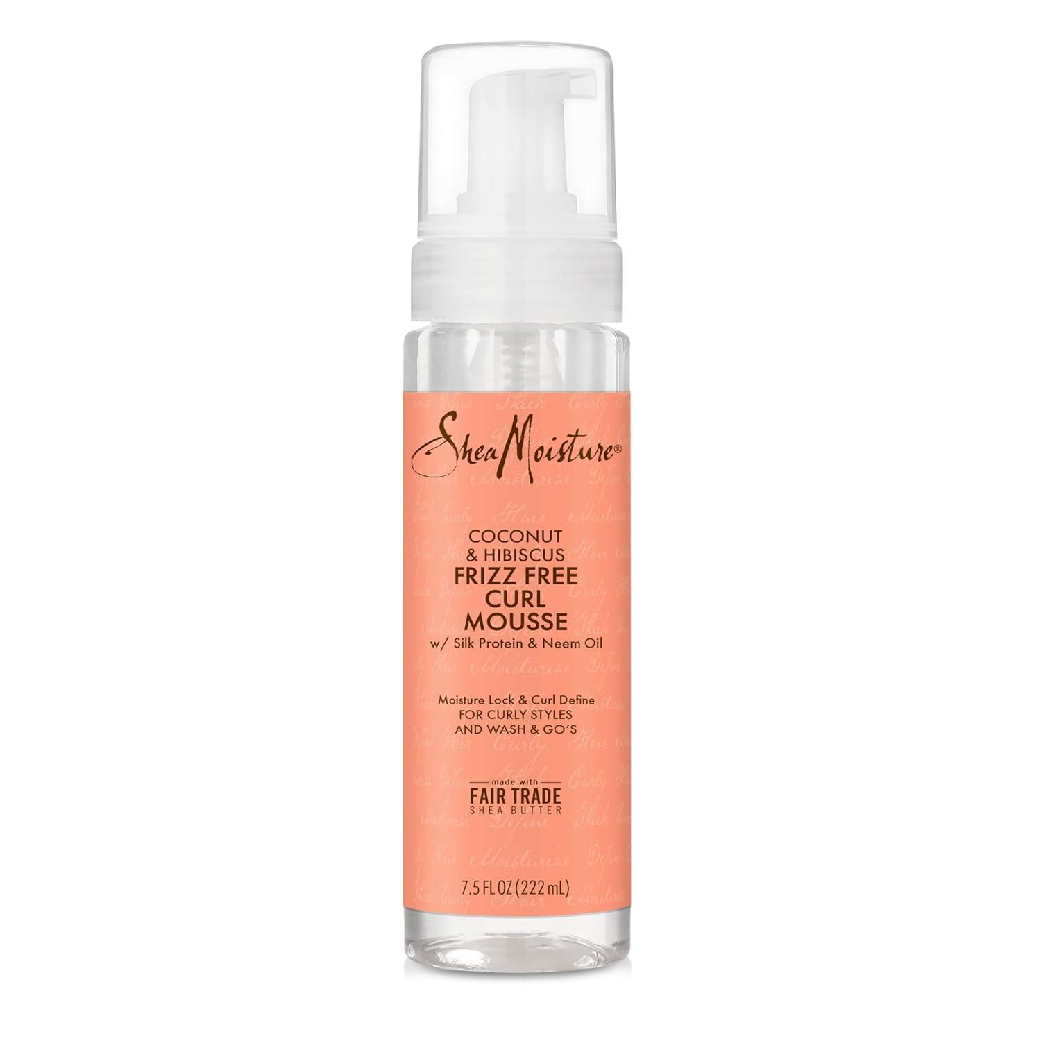 SheaMoisture Showdown: Curl Mousse vs. Frizz, Tested in Summer Styles