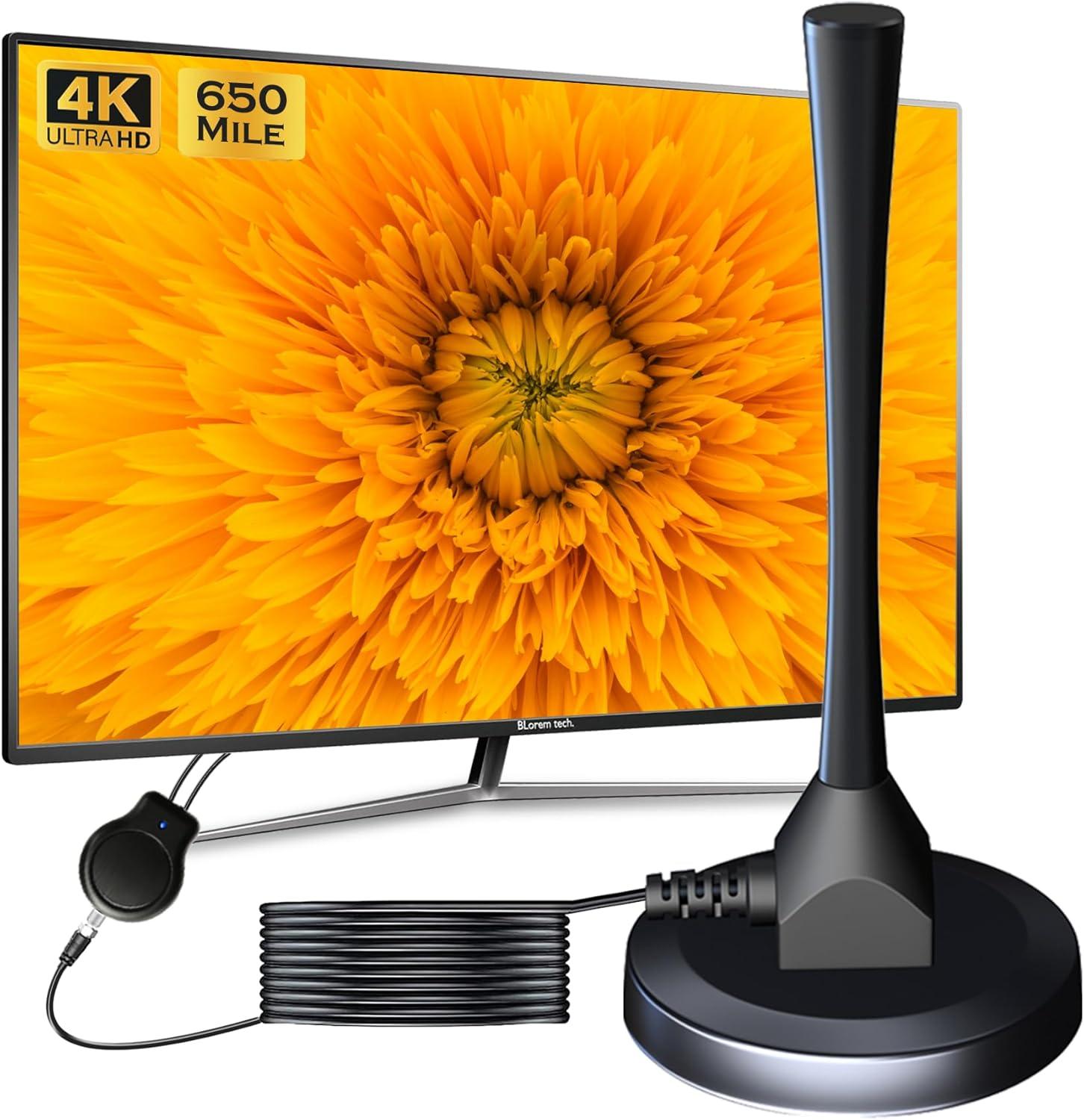 Amplified TV Antenna: Surprising Range & Free HD Channels