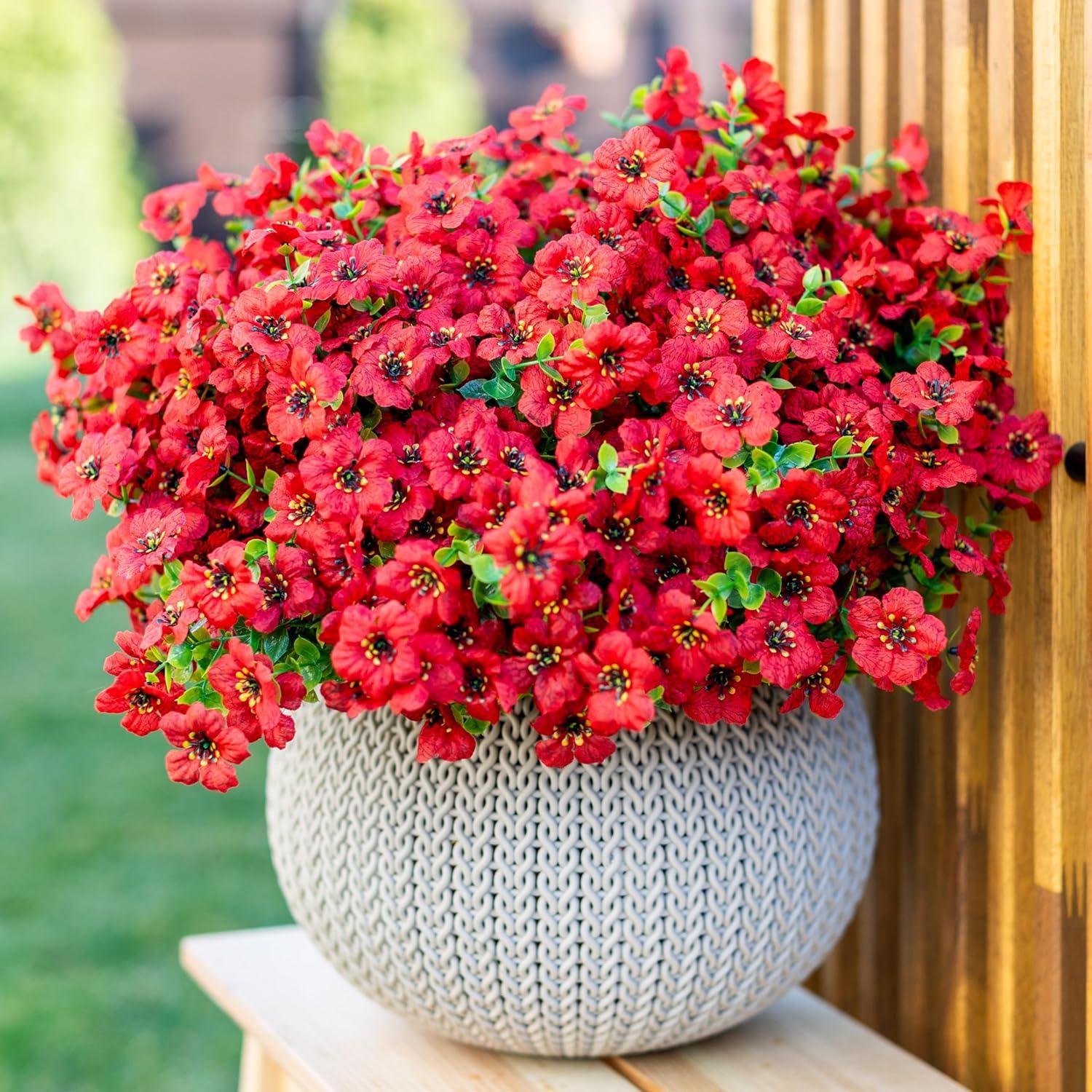 Artificial Fall Mums: Tested Outdoors, Never Fad!