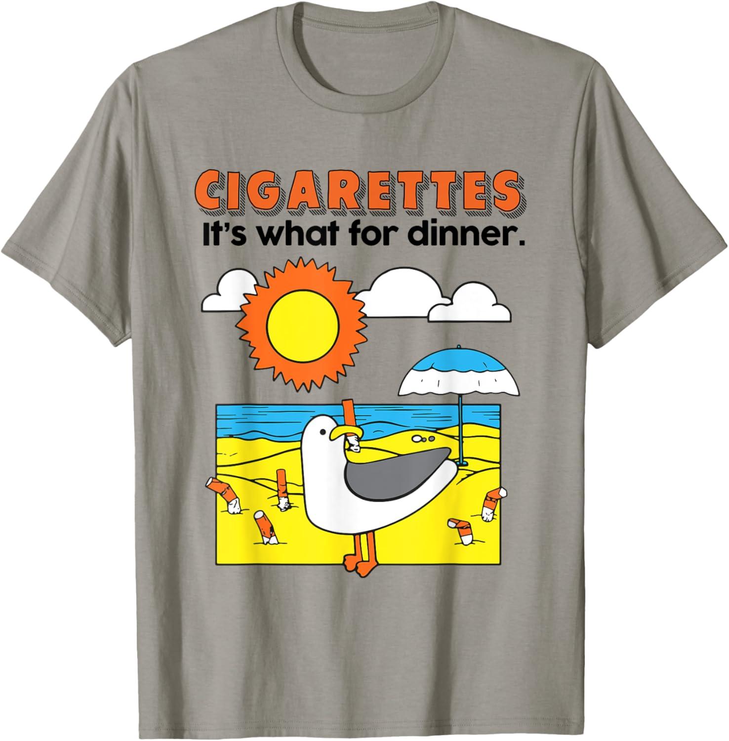 Seagull VS Cigarette Tee: Tested Trend Insight... Surprising Match?