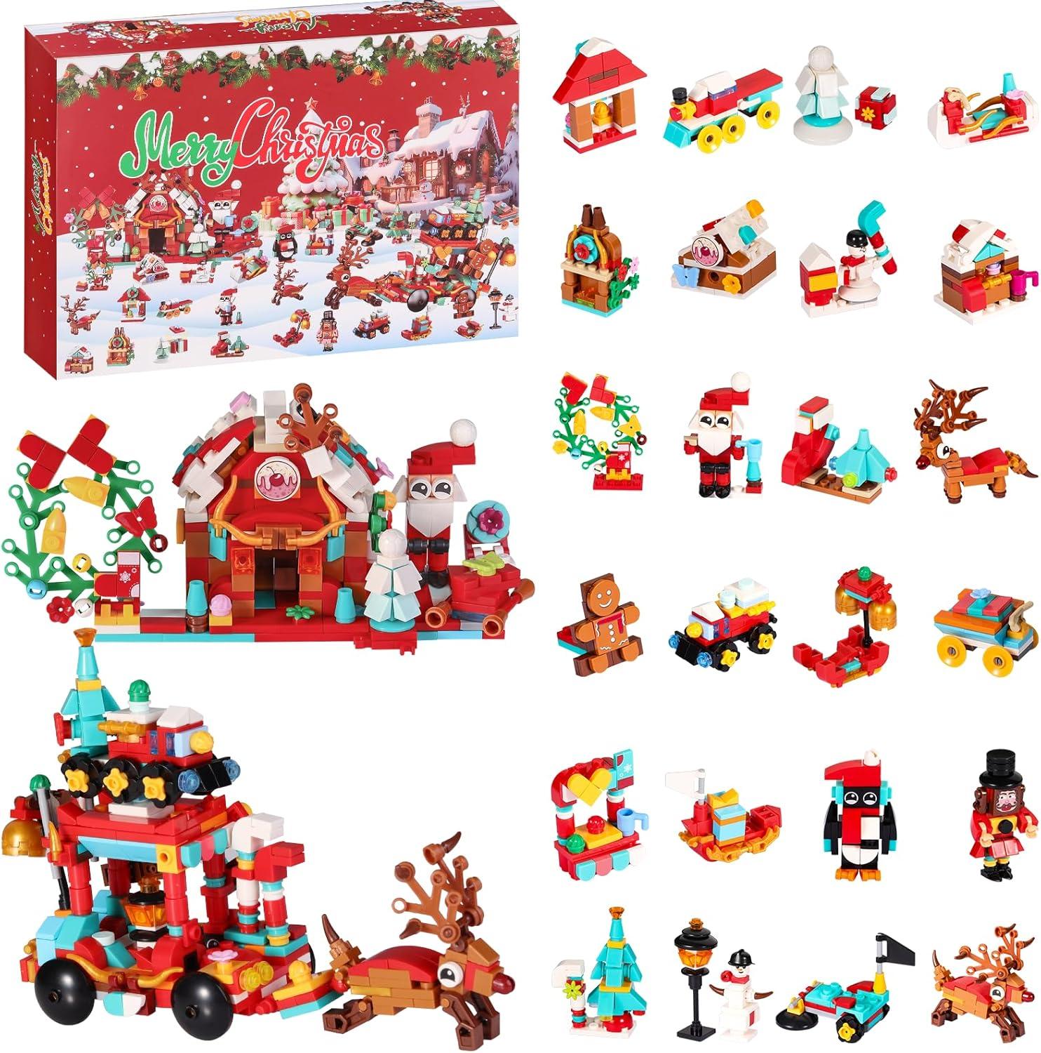 Calendar vs. Gifts: Tested 24 Days, Building Blocks Fun!