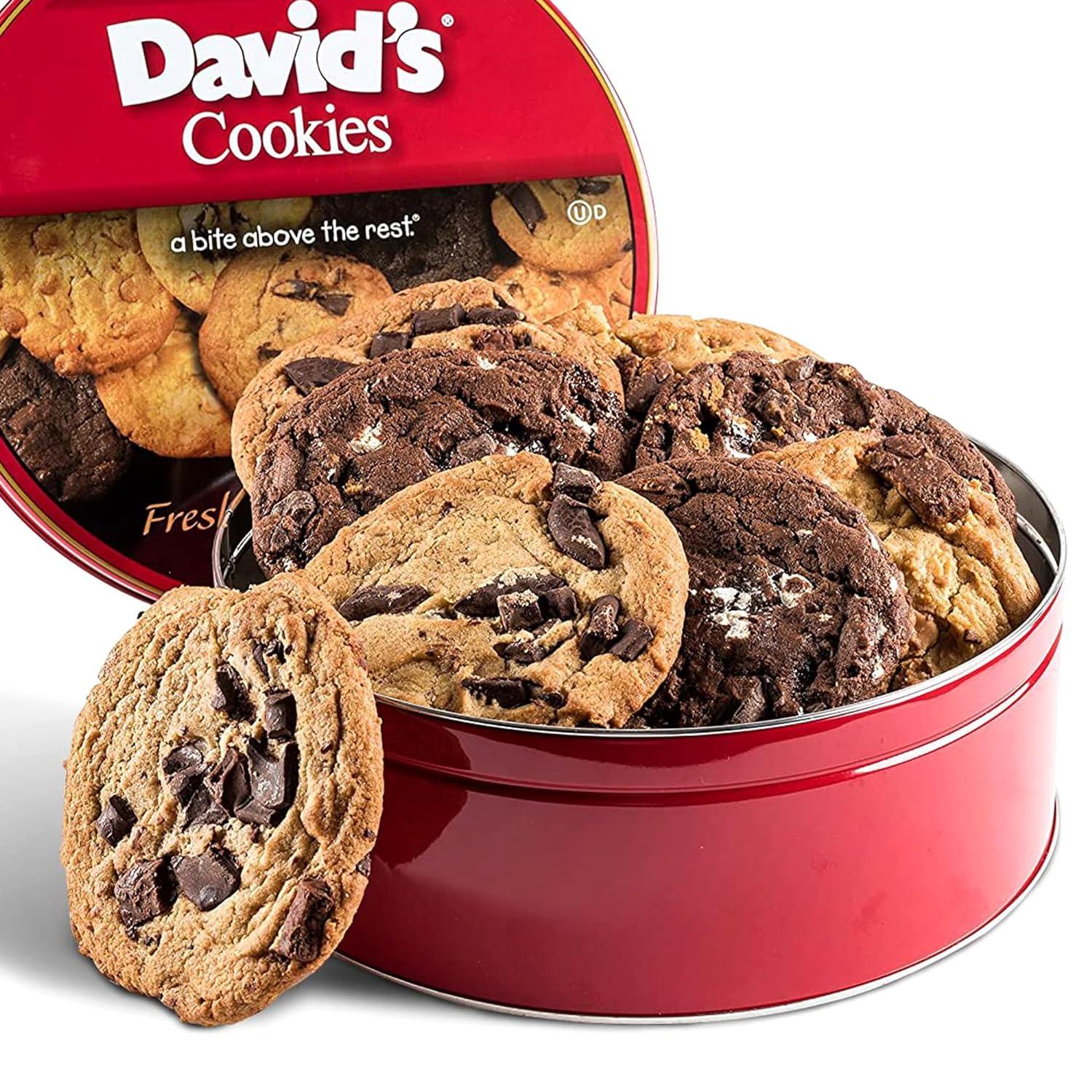 Fresh-Baked Cookies Showdown: David's All-Natural Gift Basket Wins hearts
