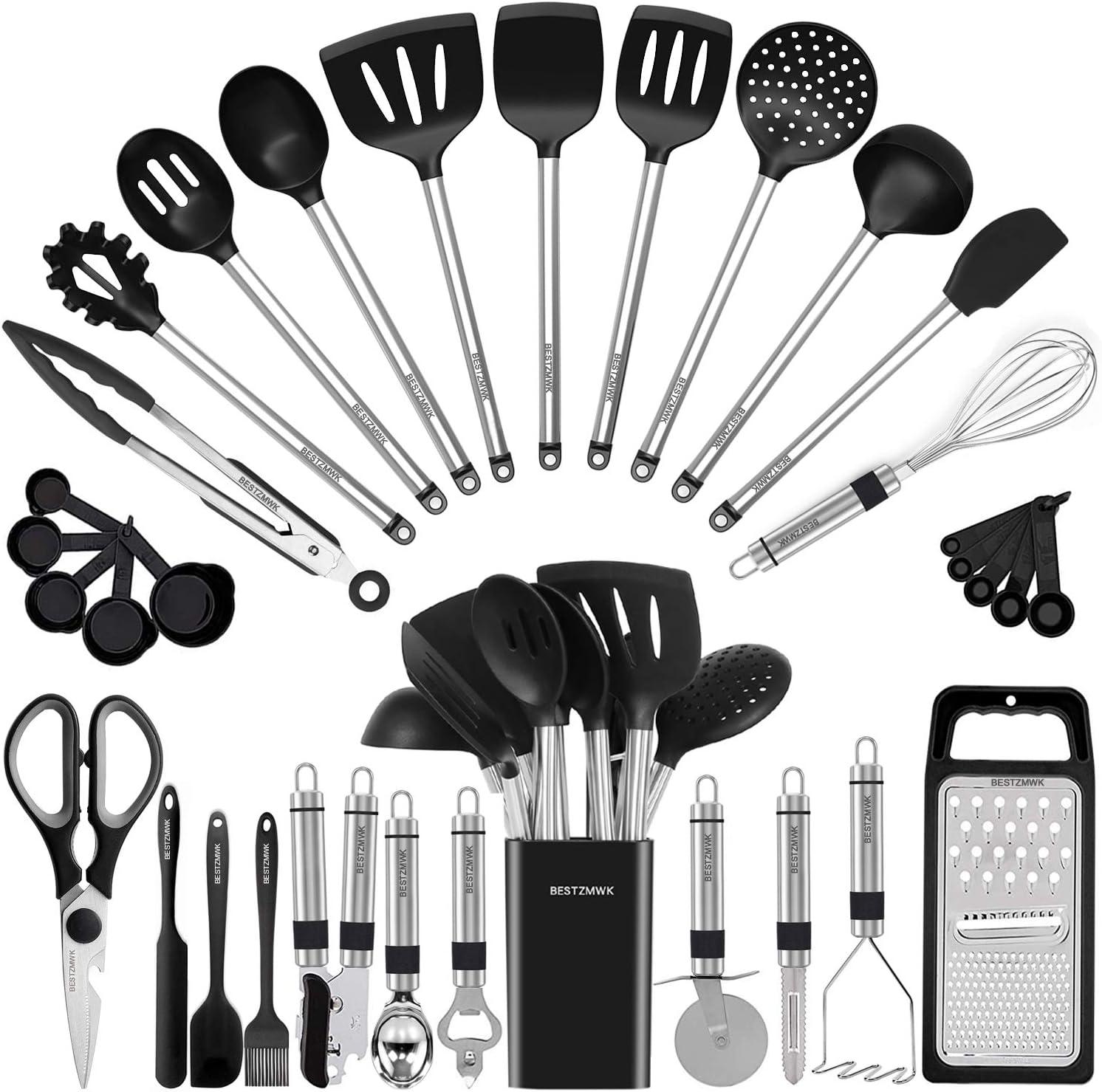 Silicone vs. Steel: Tested Kitchen Gadgets Set for Cookware… Find Surprising Utensil Insights!