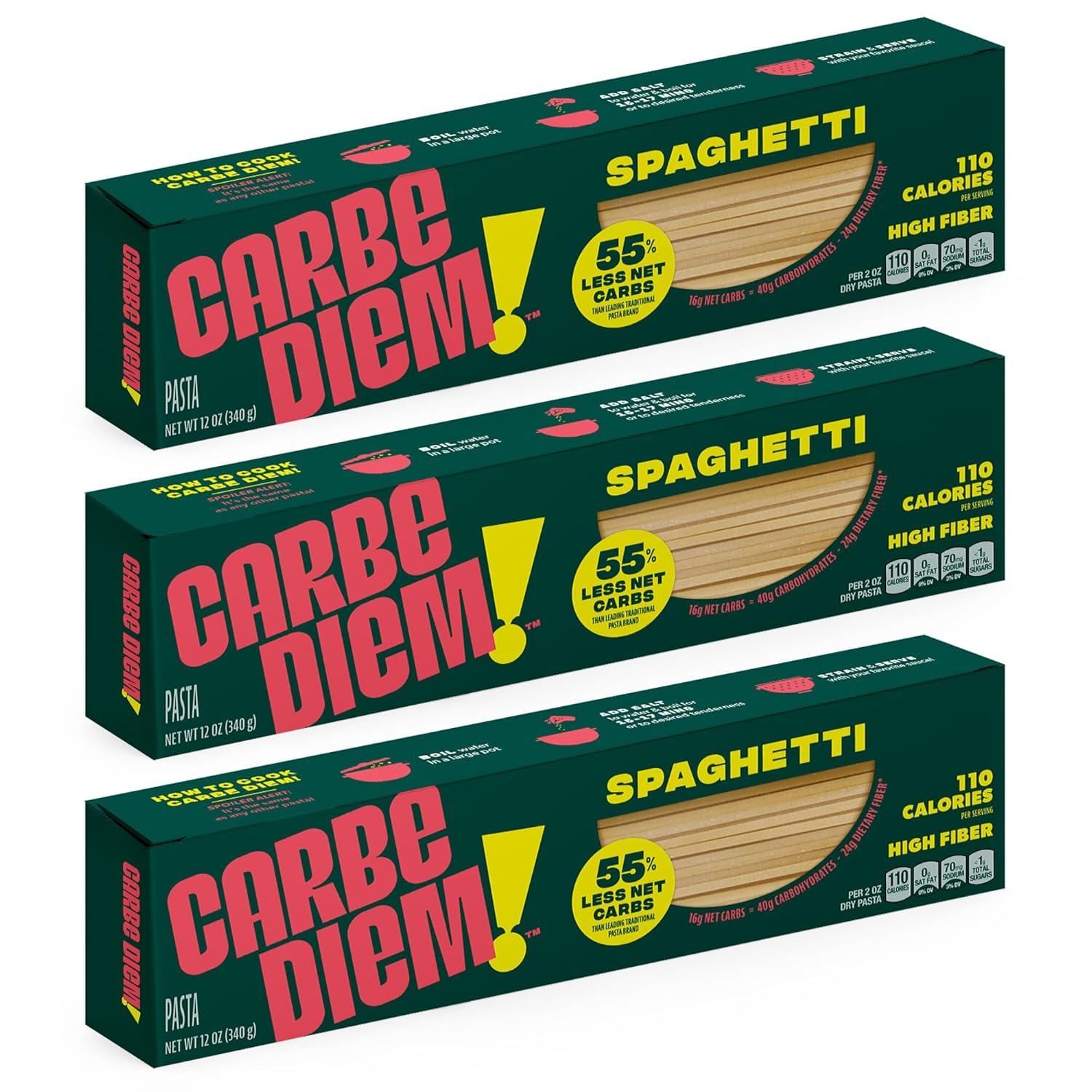 Why Carbe Diem Wins vs Pasta: Shocking 55% Carb Cut, 110 Cal…