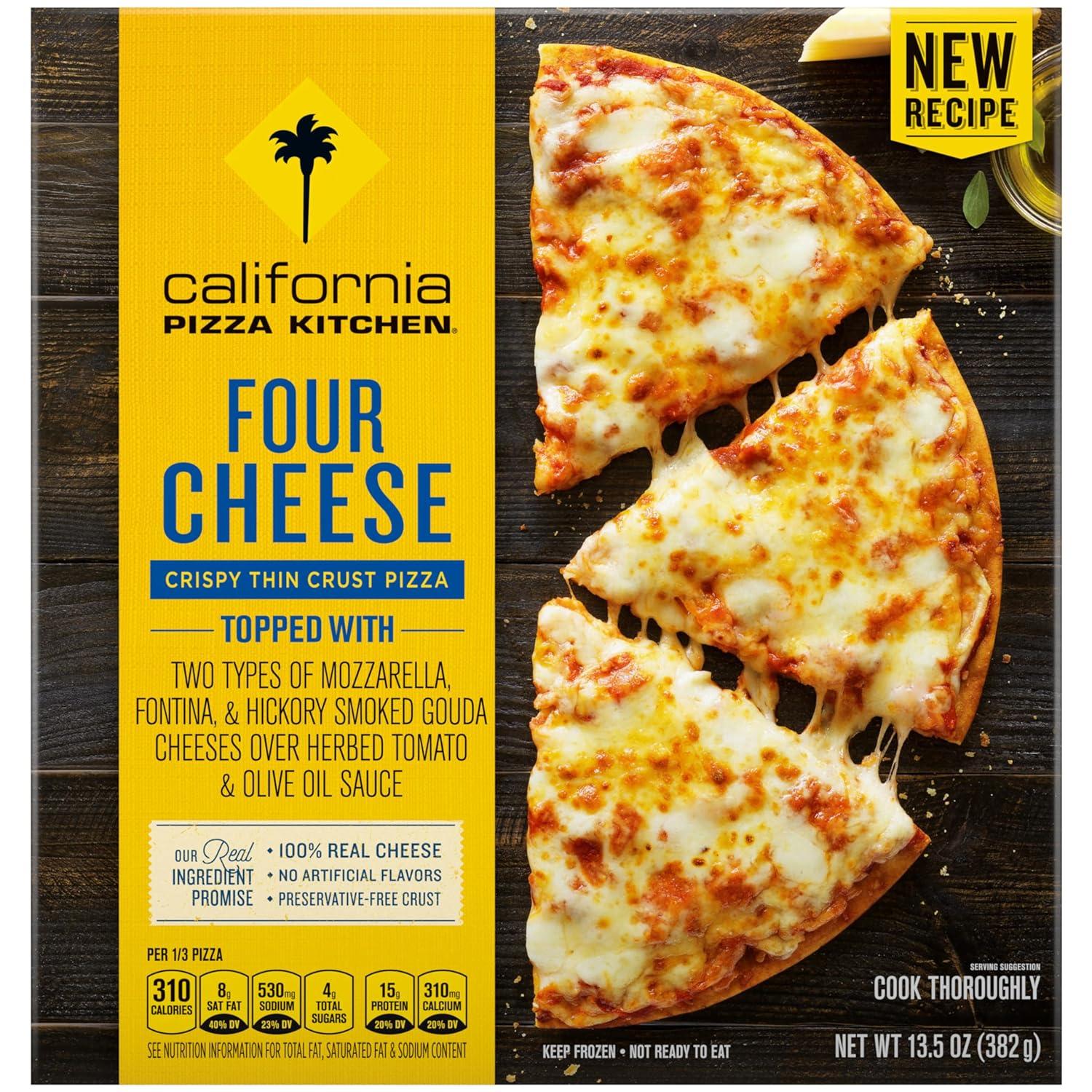 California Pizza Kitchen Frozen Pizza Versus Surprising Flavor Insights...13.5 Oz vs Thin Crust... (compared, tested)