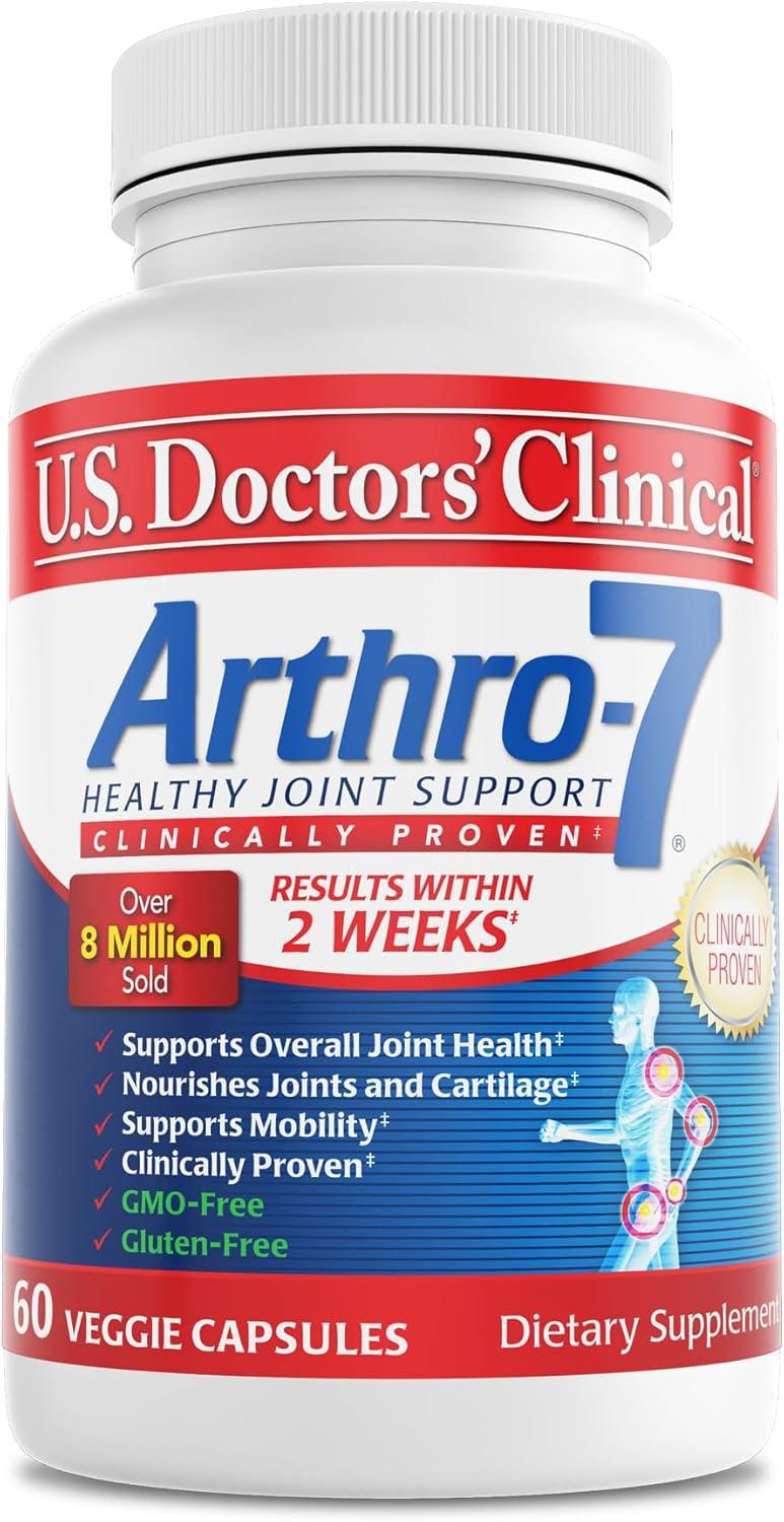 Arthro-7 vs. Joint Strain: Tested Flexibility Boost, Turmeric… (15/30 Packs)
