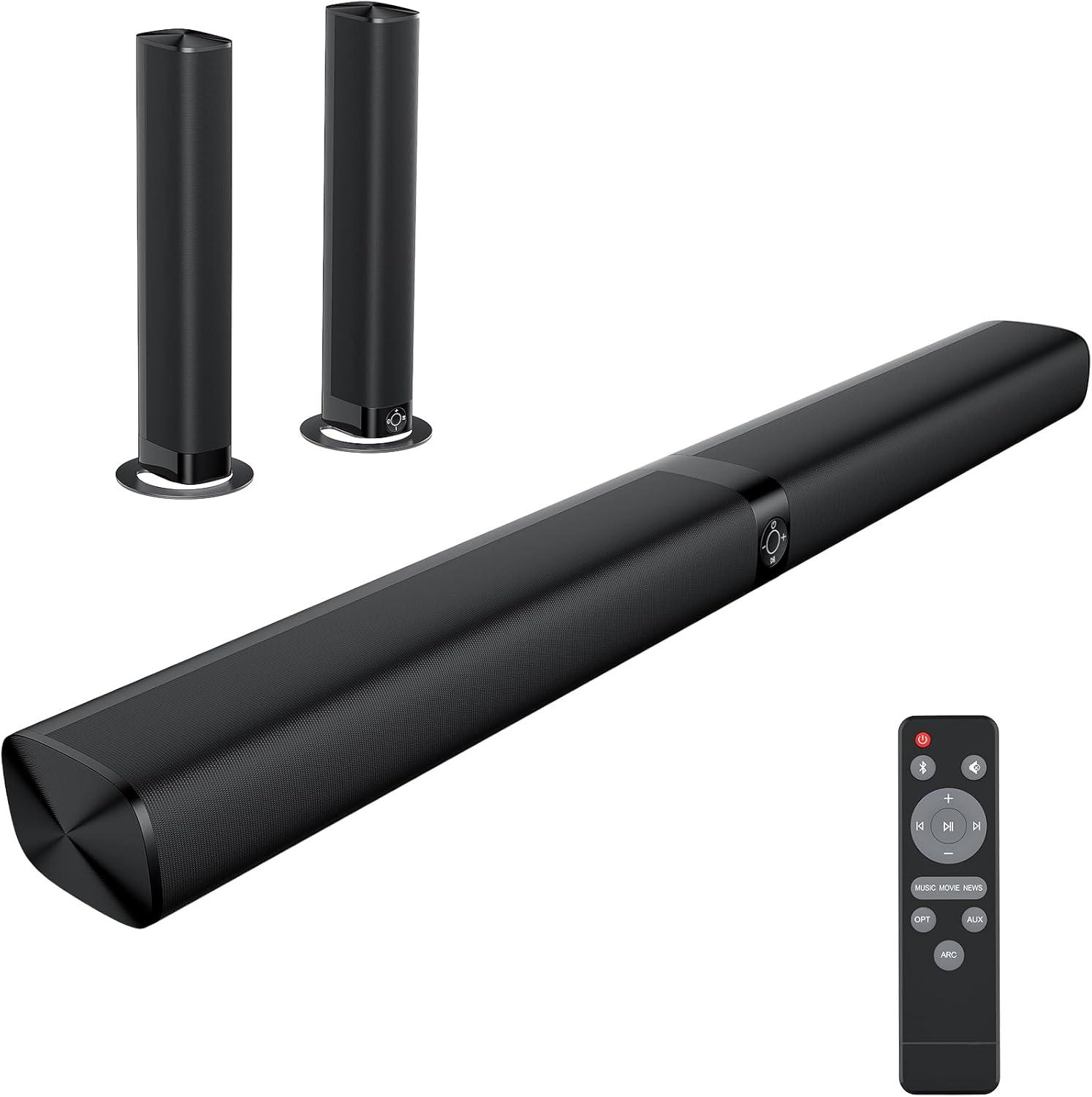 Smart TV Soundbar Comparison: Bluetooth/ARC/Opt/AUX Tested…Choosing The Right Sound Experience In 2024!