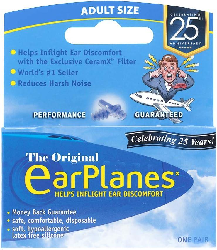 Earplane tested versus Cirrus: Surprising airline comfort appeal... (1 pair)