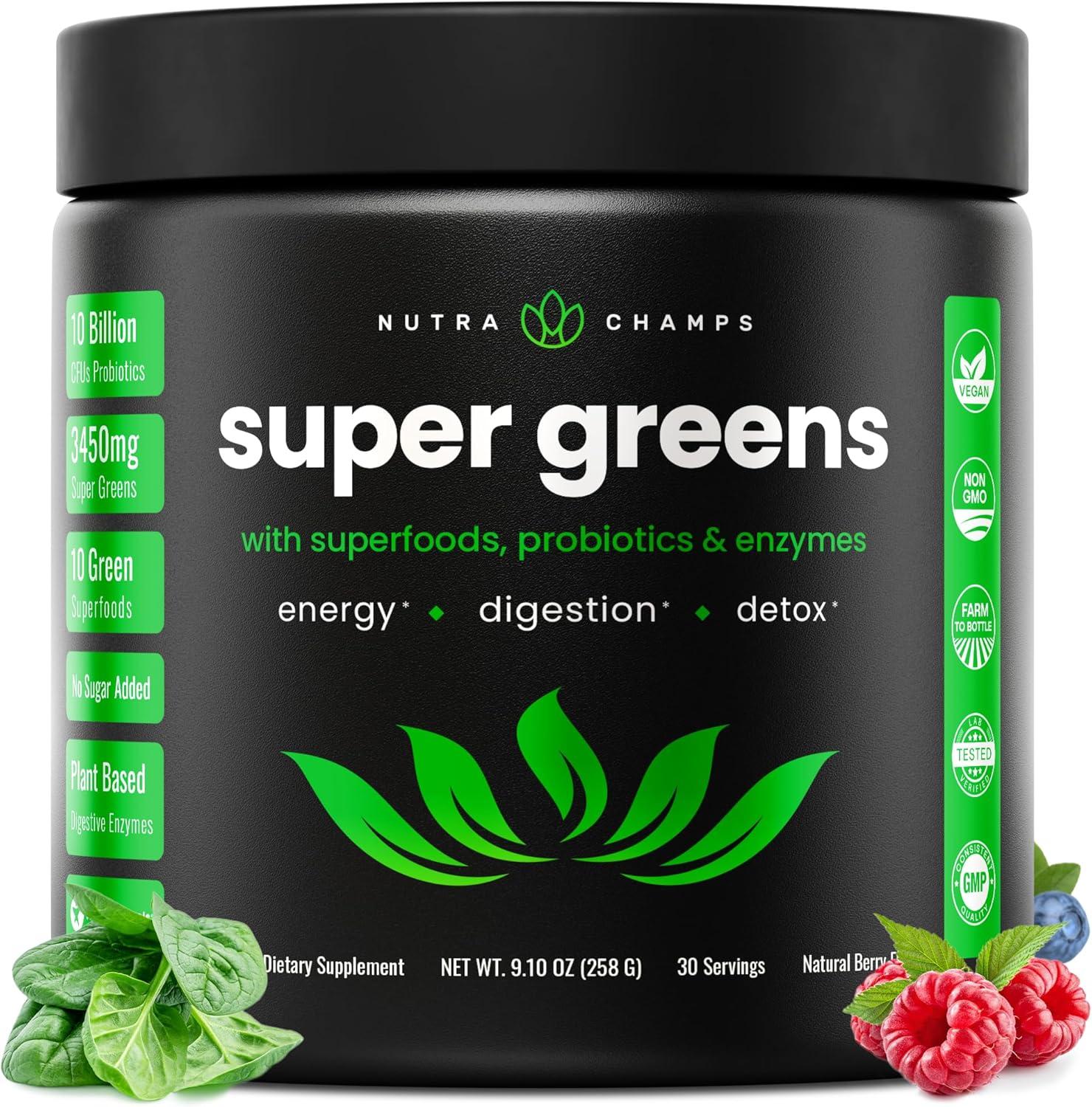 Surprising Green Showdown: Versus NutraChamps Super Greens