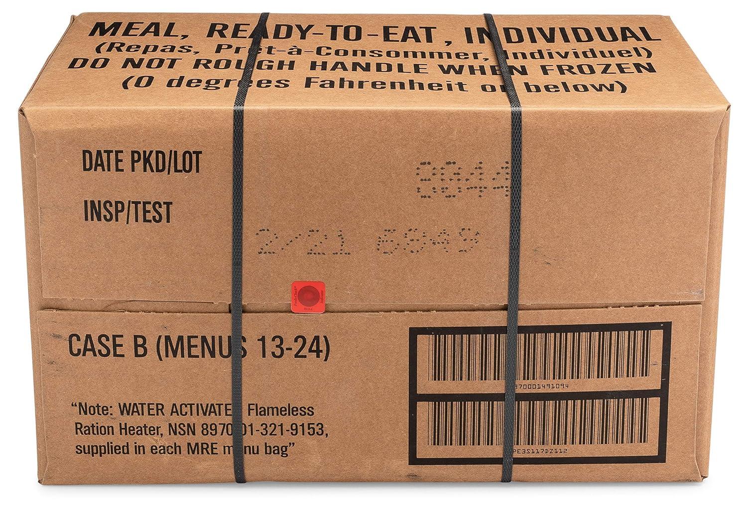 Military-Tested MREs: Long Shelf Life, 1250 Calories… Surprising Durability!