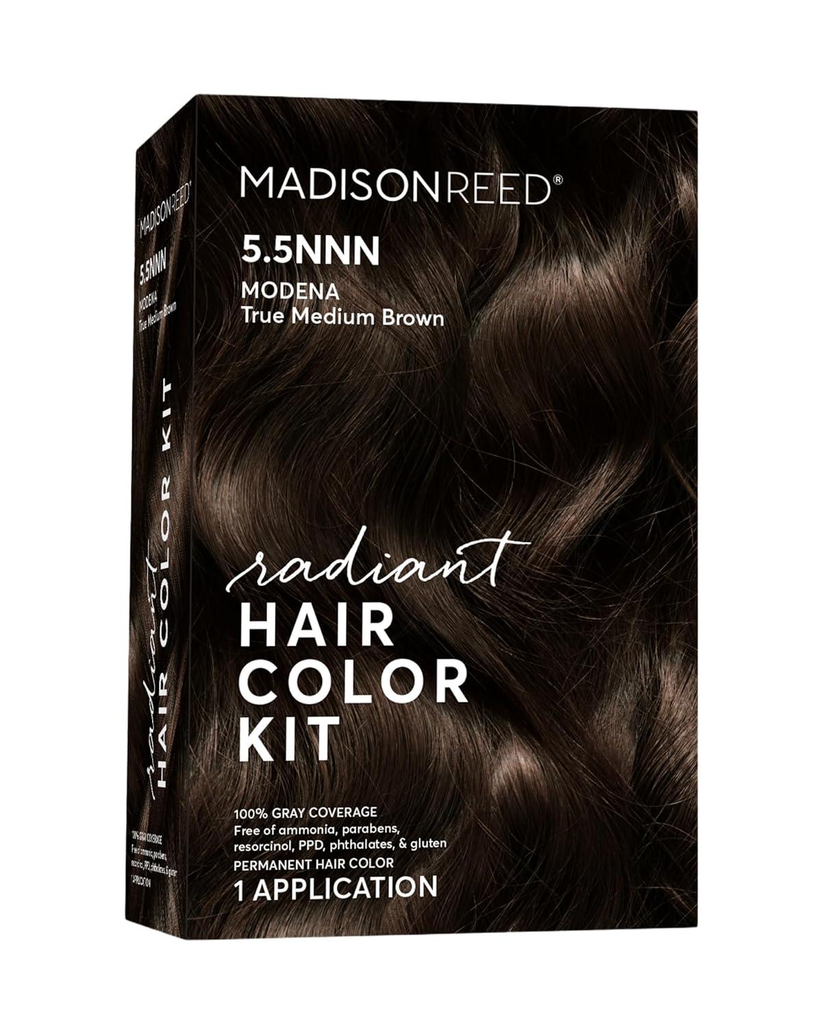 Madison Reed vs. Gray Hair: Surprising 100% Test ...Ammonia-Free, 5.5NNN Color Pack