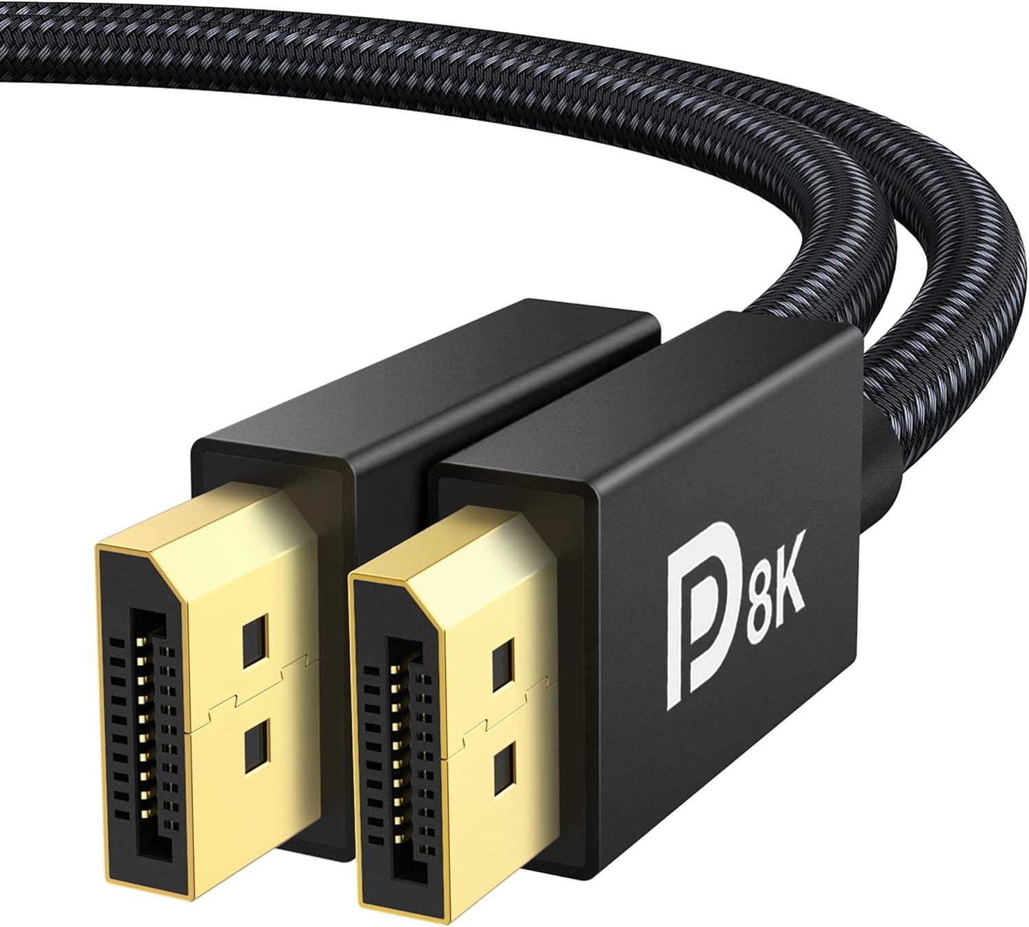 8K DisplayPort Cable Showdown… Tested For Vivid Gaming Use Case!