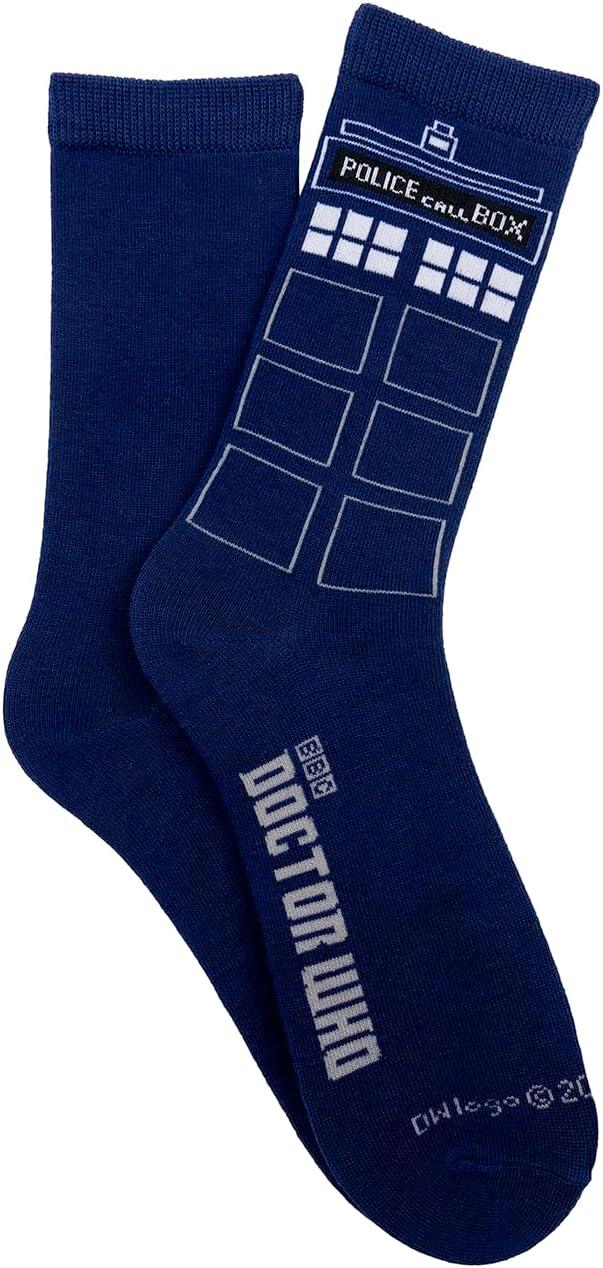 Everything Legwear Tardis Stripes Socks Tested - Comfort Meets Style, One Size Fits Most