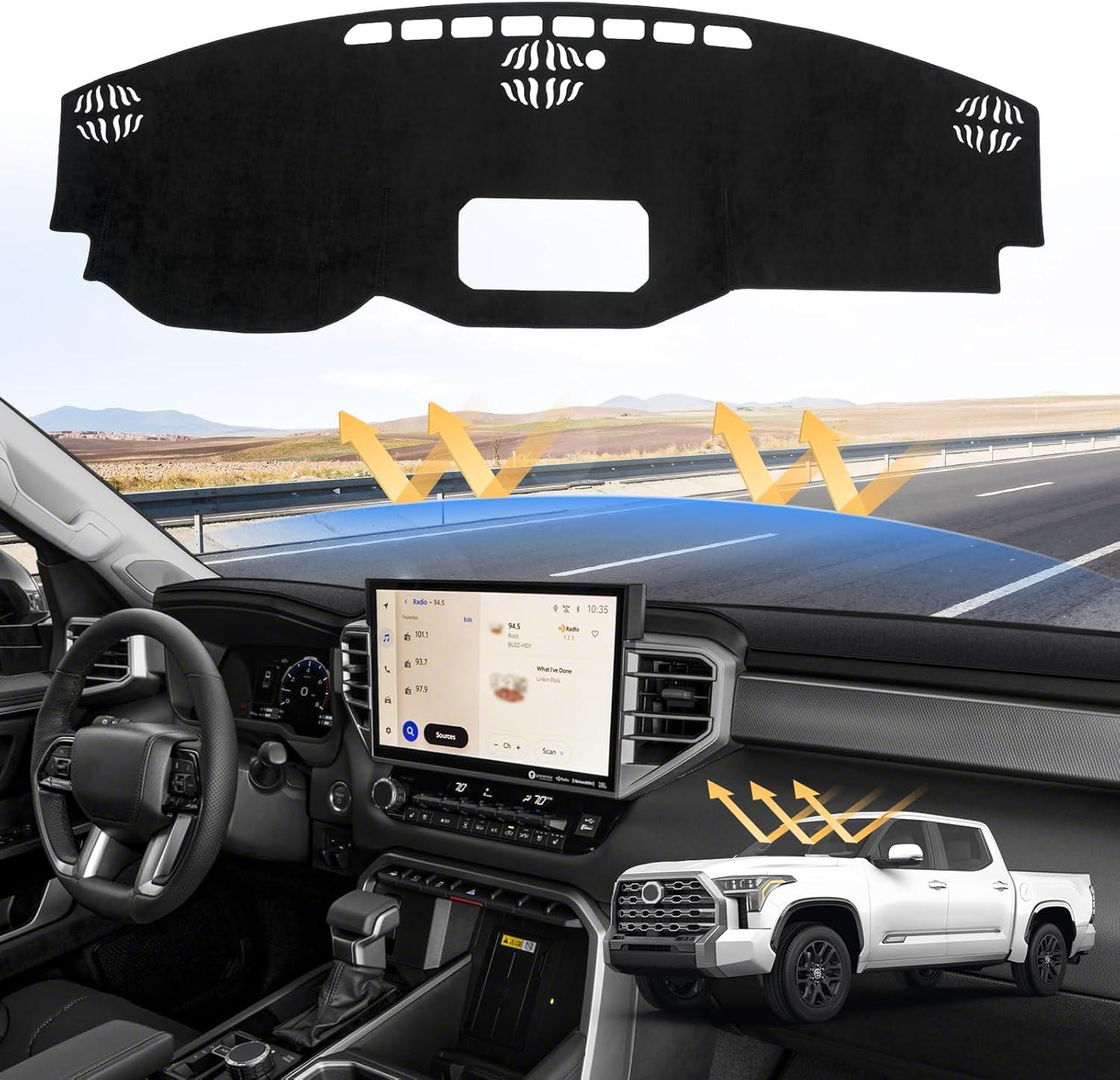 Dash Cover showdown: TundraMat tested—sun shade, non-slip grip, mesh surprise mid-year