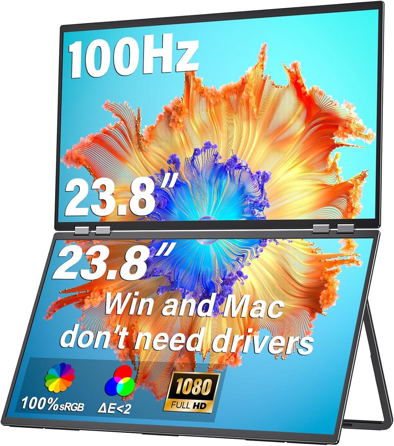 InnoView Extend 315° Versus Dual FHD 100Hz - tested, Office vs Gaming Edge