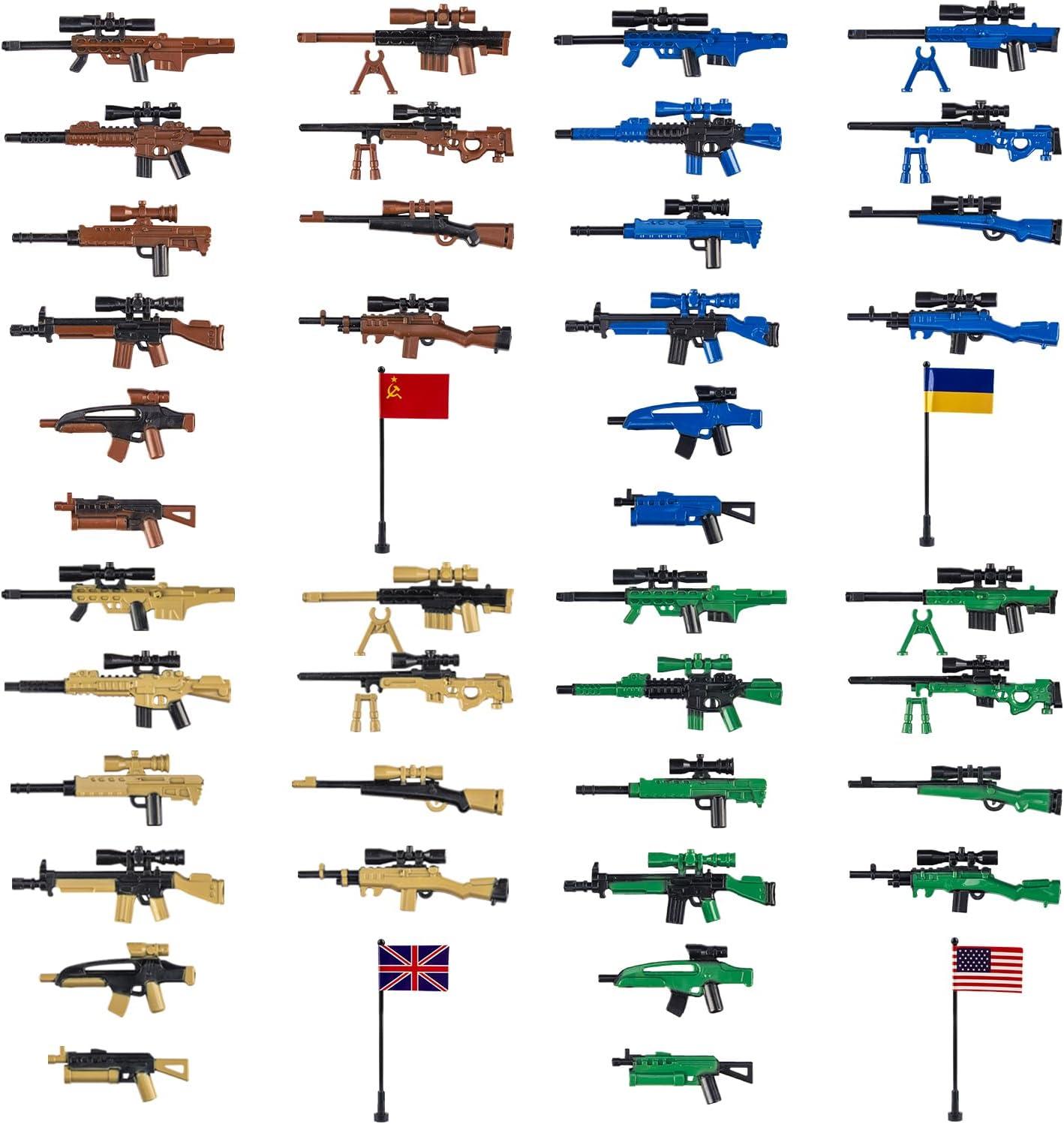 Military Toy Showdown: 44 Pcs Tested Gear From 4 Nations… Impressive Play Value!