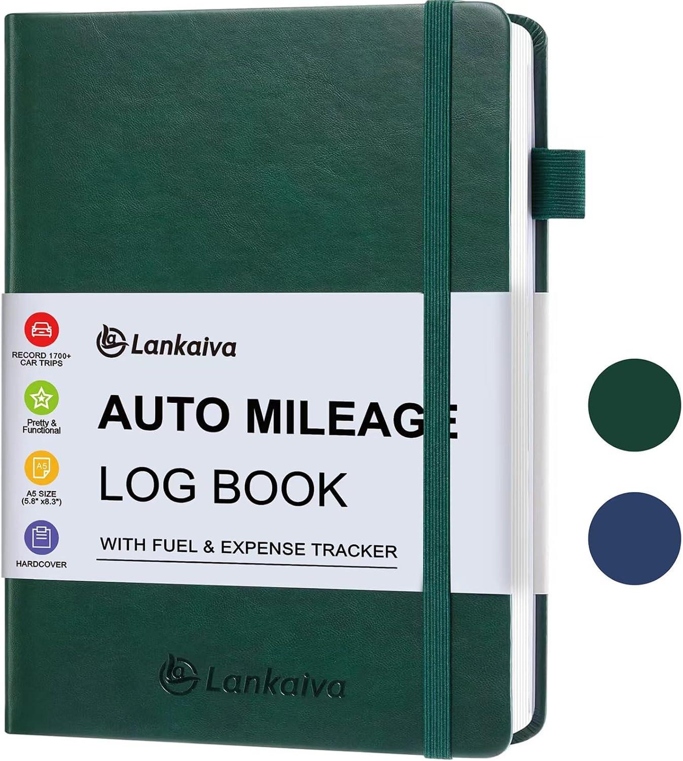 Mileage Log Book: Tested For Insight, Track Rides, Taxes, Green Roading