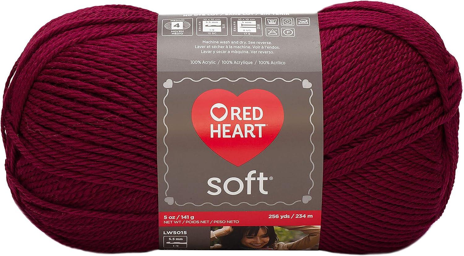 Red Heart Wine vs. Soft Yarn: Surprising Grip