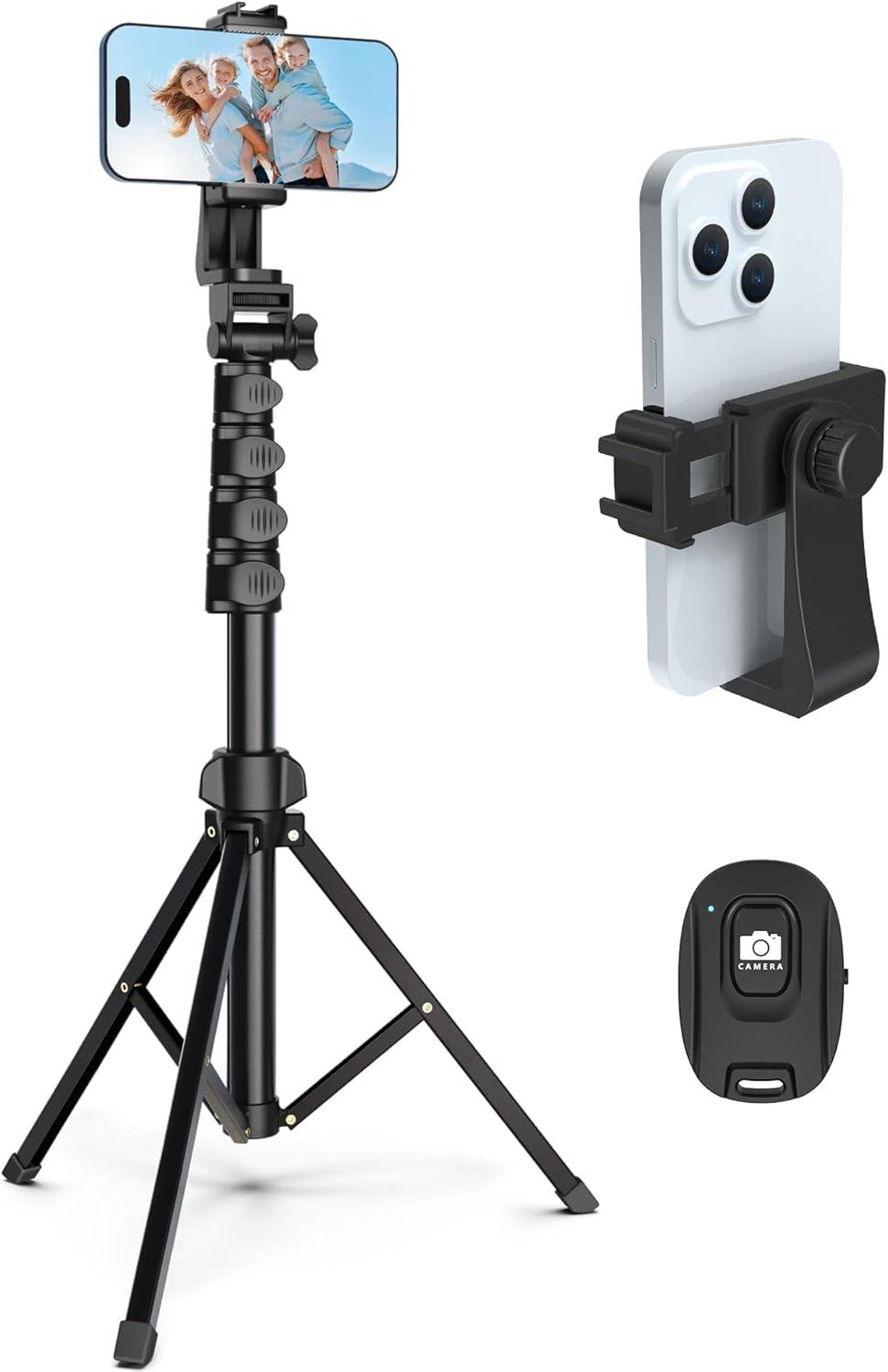 Versus Tripod Ratings: Height-Adjustable, Selfie Remote Compared… Unbeatable Shooting Grip!