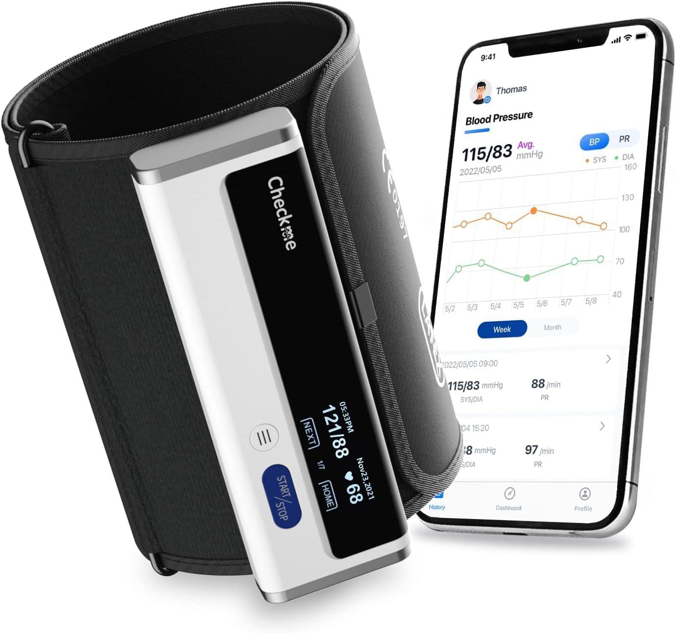 Moible BP logging meets tested health innovation... Great home upper arm monitor value!