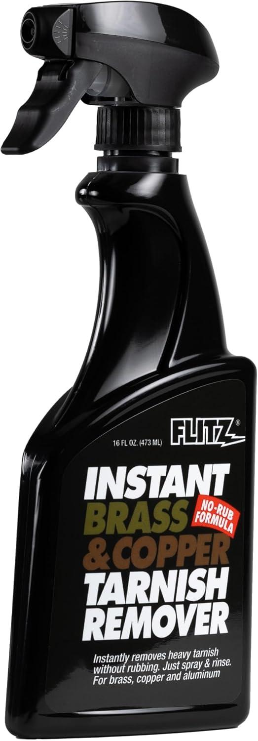 Flitz Versus Tarn-X: tested for ultimate brass gleam