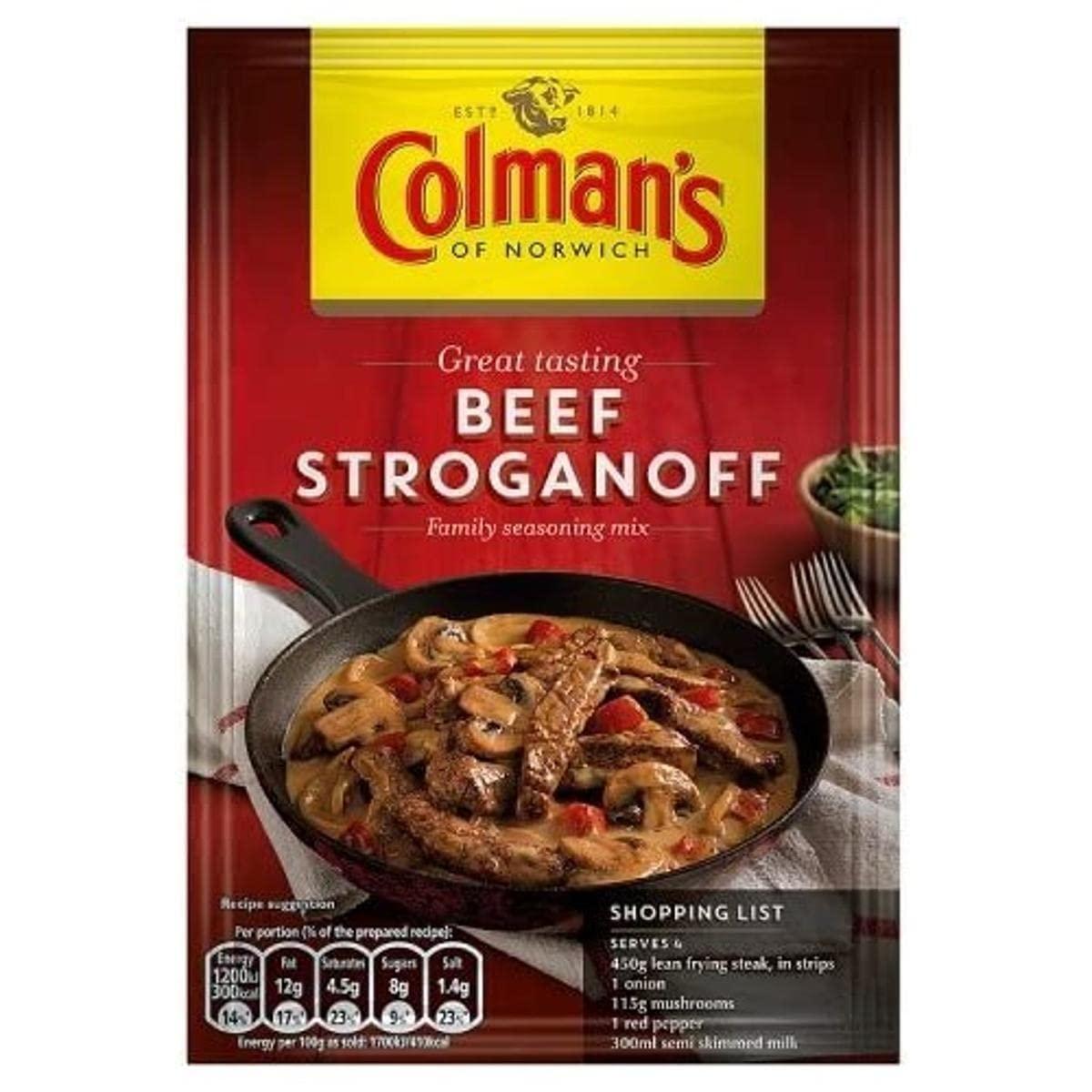 Compare UK Beef Stroganoff Mix: Surprising British Flavors