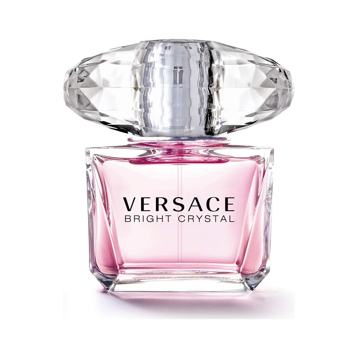Versace Bright Crystal EDC vs Joy Trendy Floral Shocking Sparkle Surge