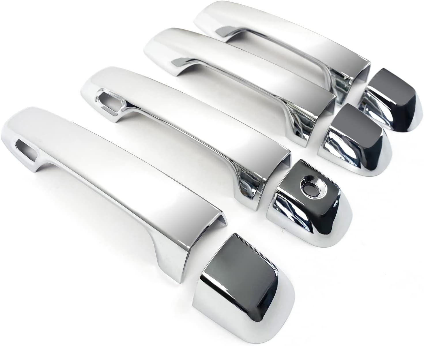 Chrome Door Handle Covers With Smart Key Holes For Toyota 4Runner…Tested For Style