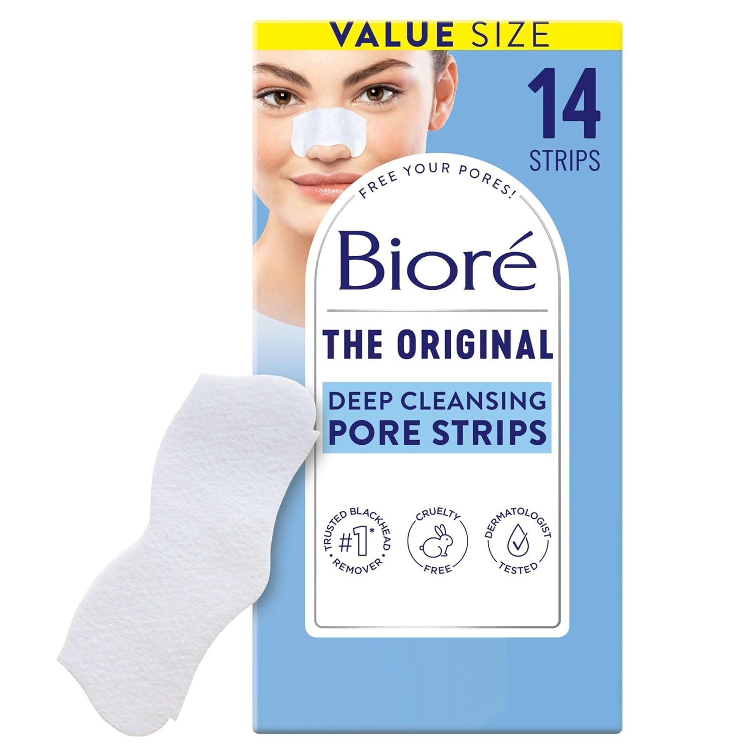 Meet Bioré Strips: C-Bond Tech, Oil-Free Strips Versus Nose Trouble... Test Their Deep Clean Power Today!