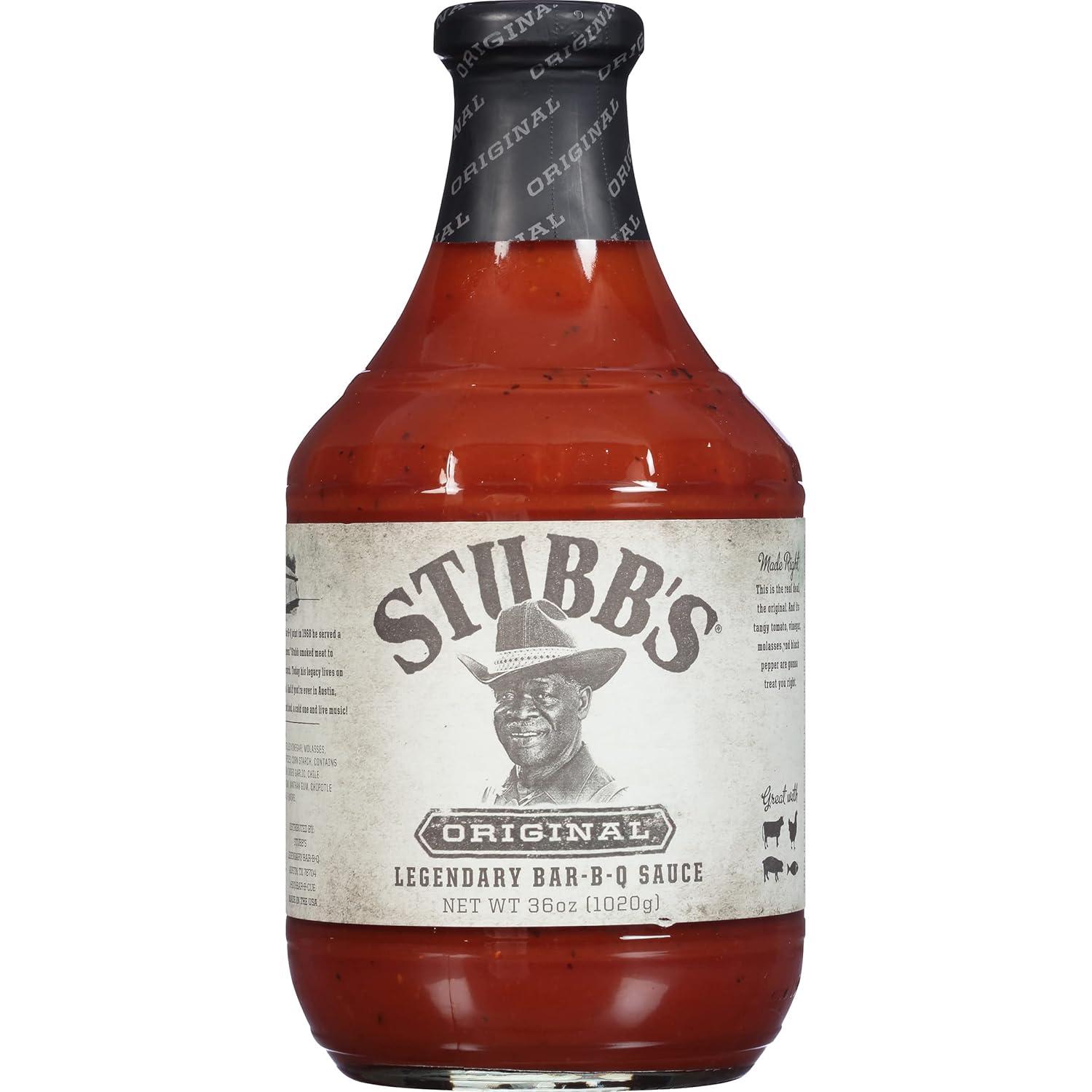 Stubb's vs. Your BBQ Sauce... Tested: 36-Oz Delight