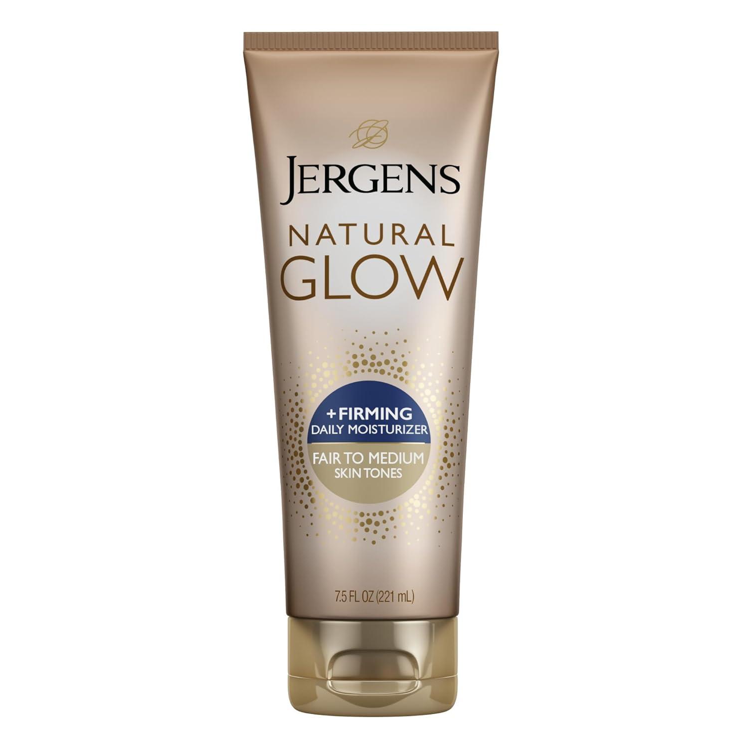 Jergens Versus Surprising Glow: Firms, Tans, Reduces Cellulite... fading Fast
