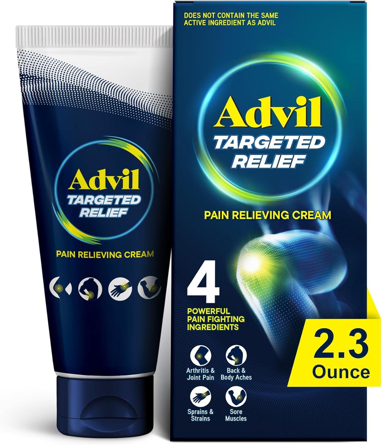 Advil Cream vs. Apply: Surprising Relief Insights… Joint/Muscle Pain Season