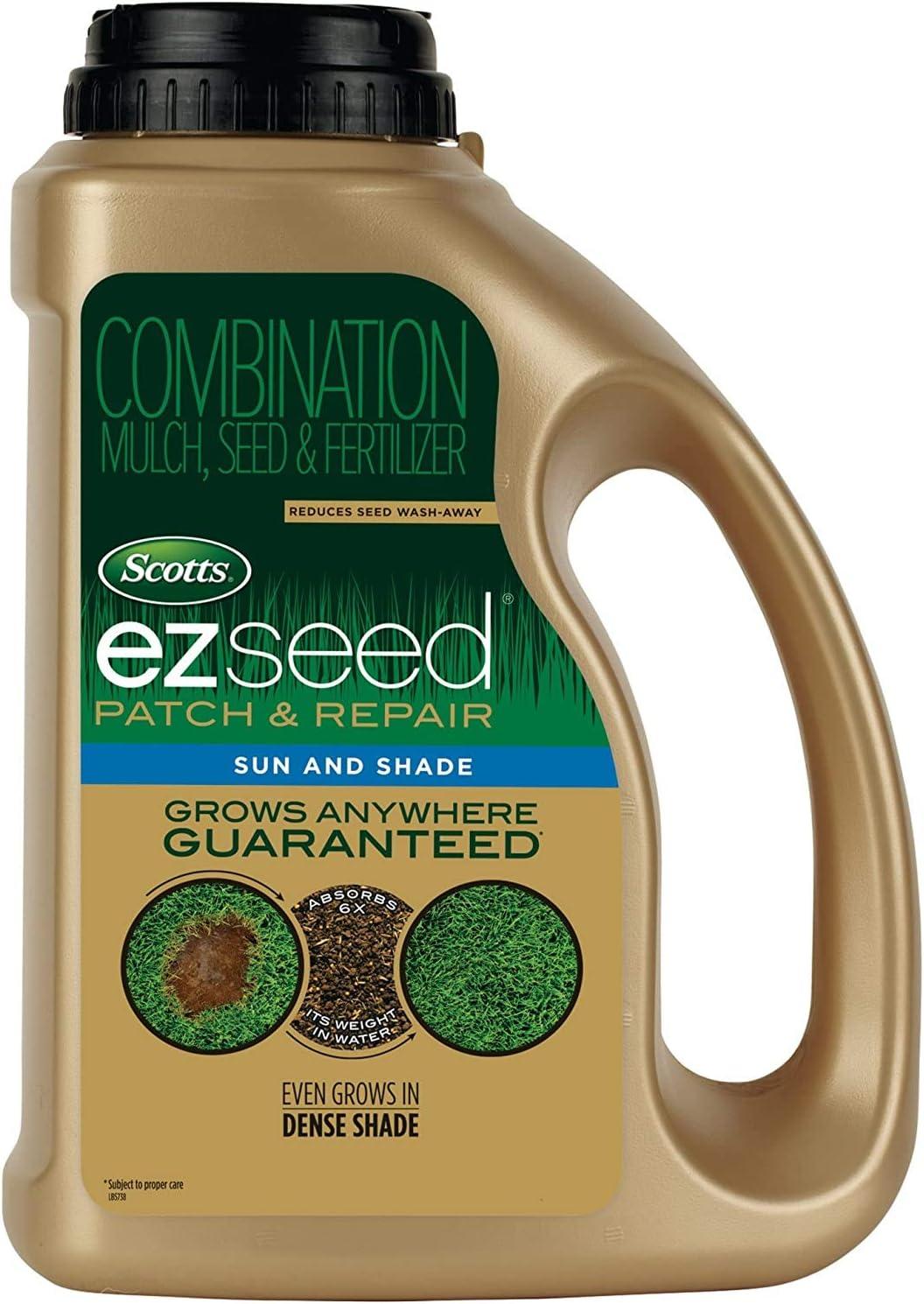 Versus Patch vs. Repair: Surprising Comparison of Scotts Sun/Shade Seed... Up to 85 sqft!